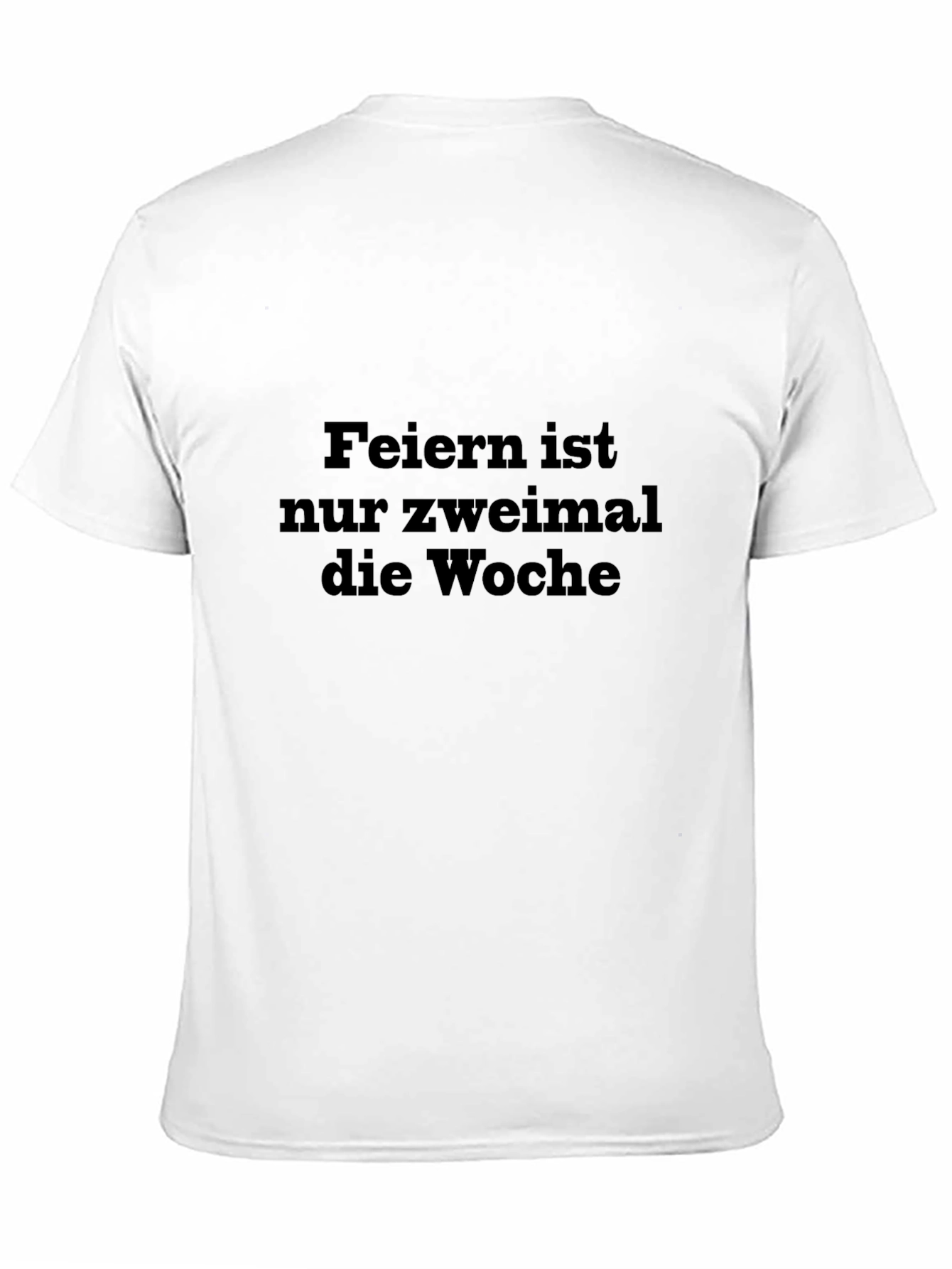 Party Twice a Week Black T-Shirt