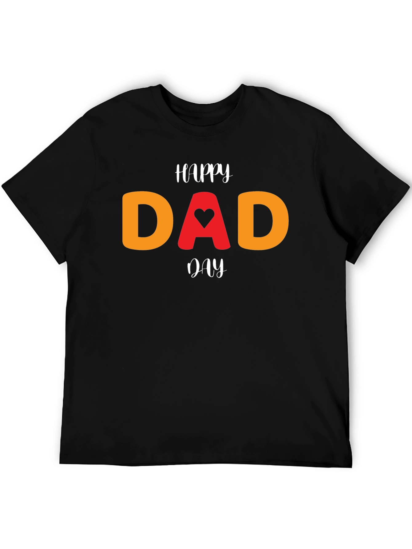 Happy Dad Day T-Shirt - Heart Design