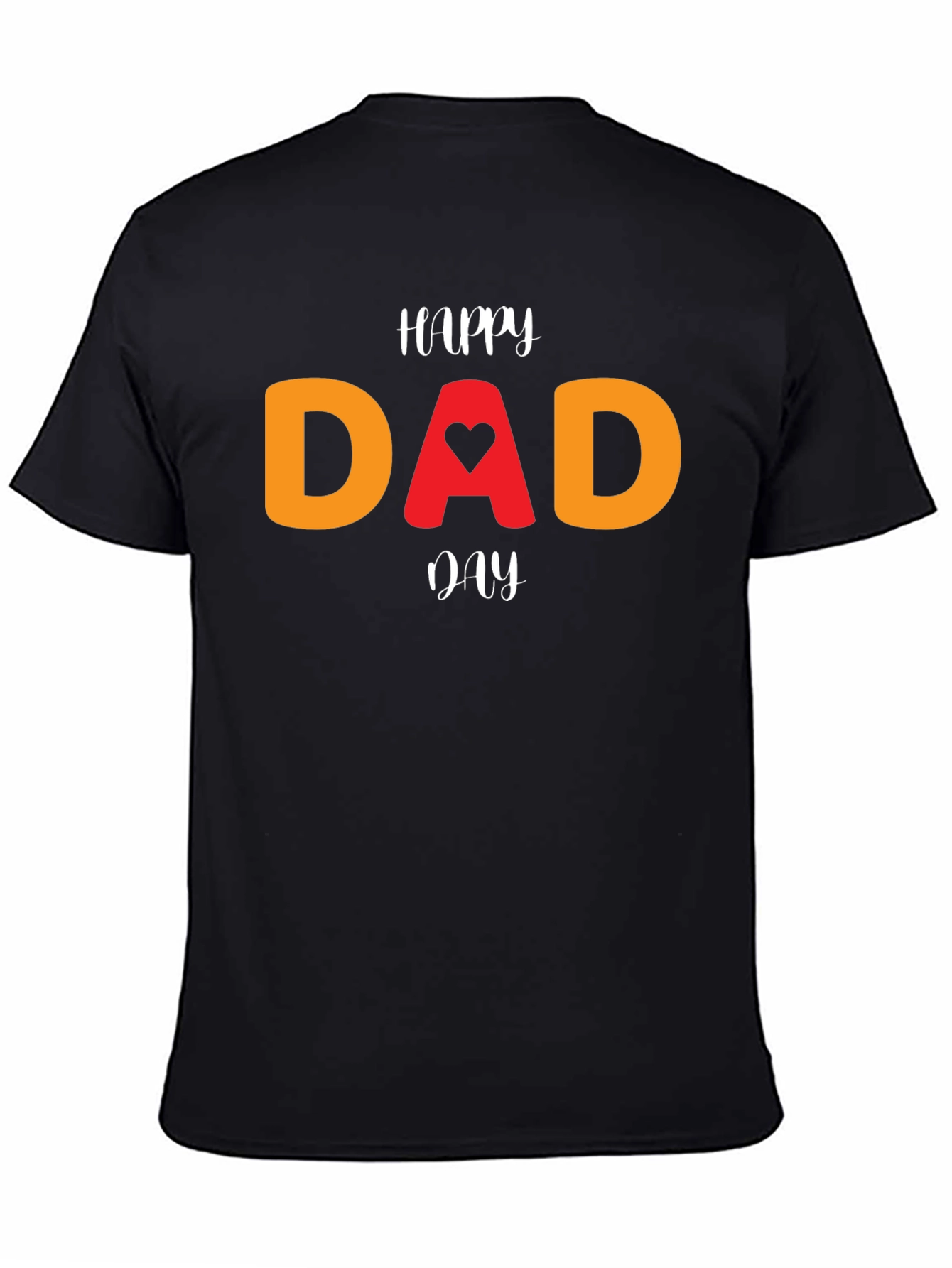 Happy Dad Day T-Shirt - Heart Design