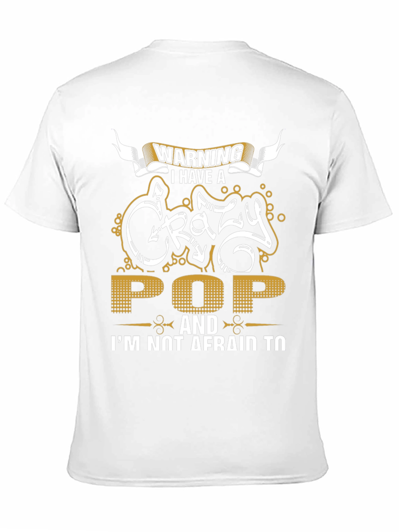 Warning: Crazy Pop T-Shirt