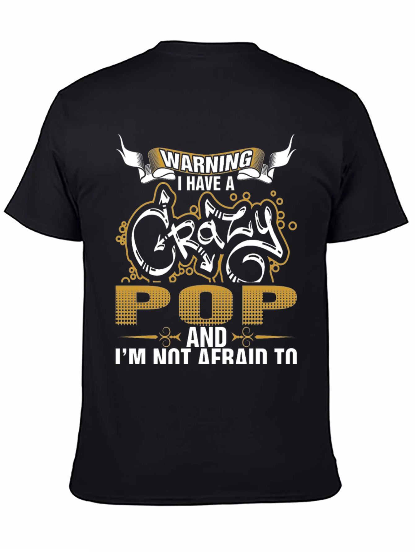 Warning: Crazy Pop T-Shirt