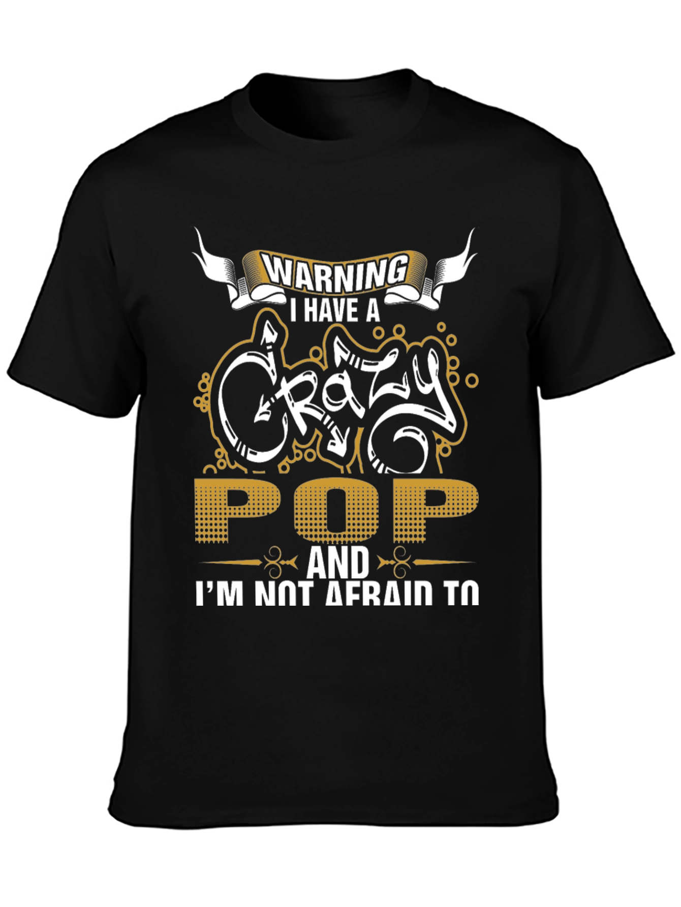 Warning: Crazy Pop T-Shirt