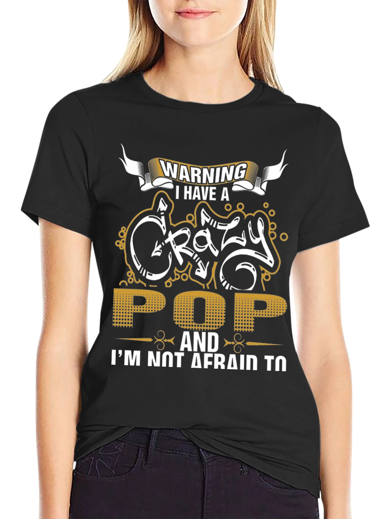 Warning: Crazy Pop T-Shirt