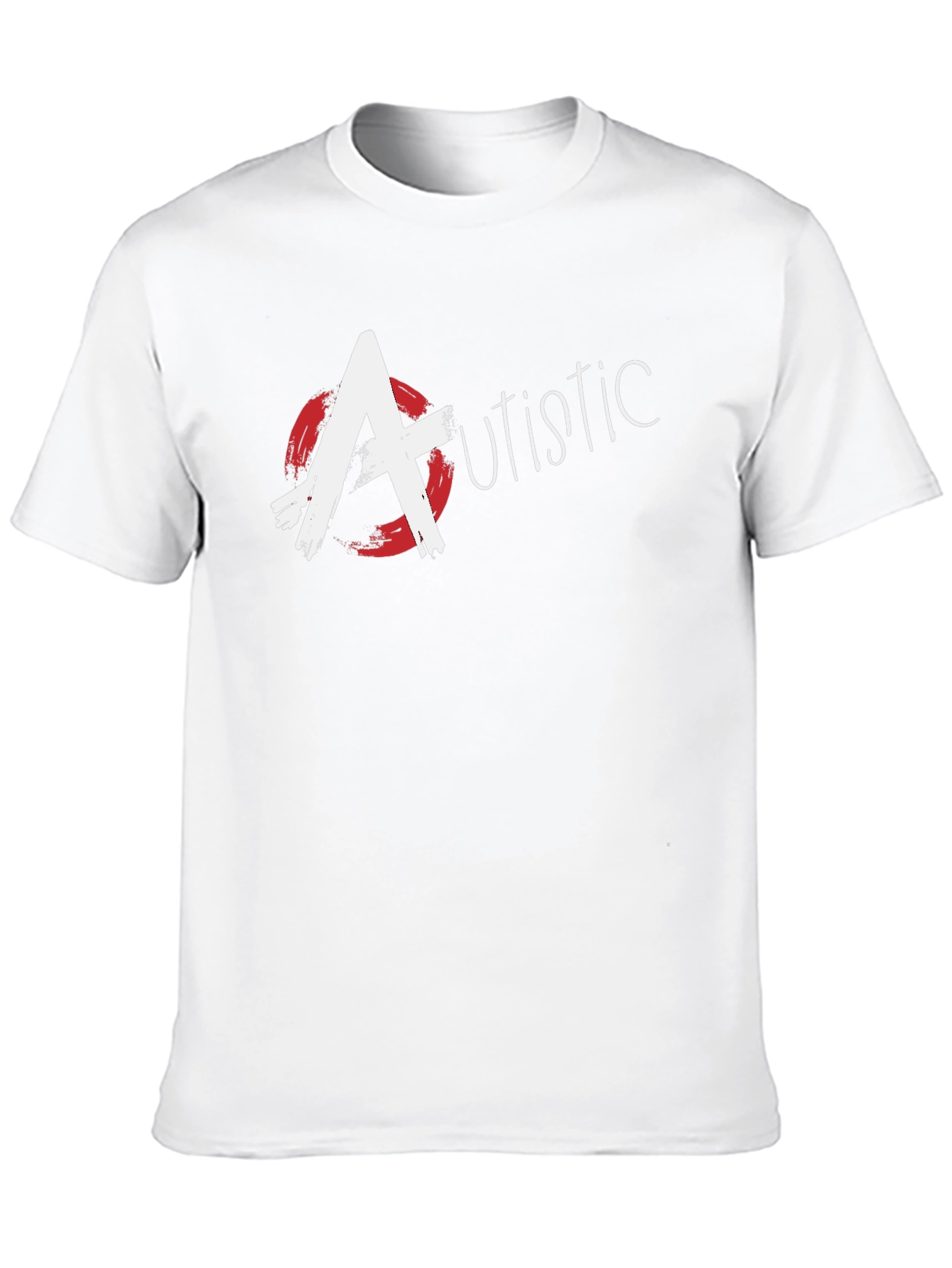 Autistic Awareness Black T-Shirt - Bold Graphic Design