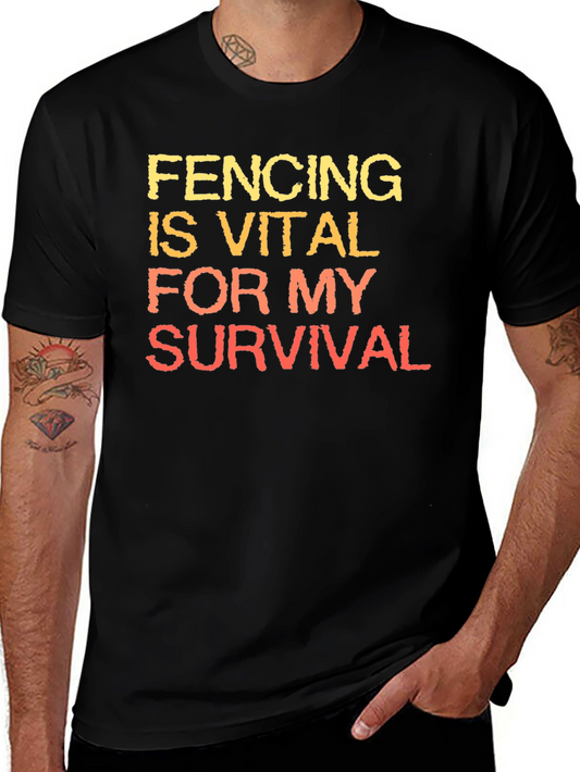 Fencing is Vital T-Shirt