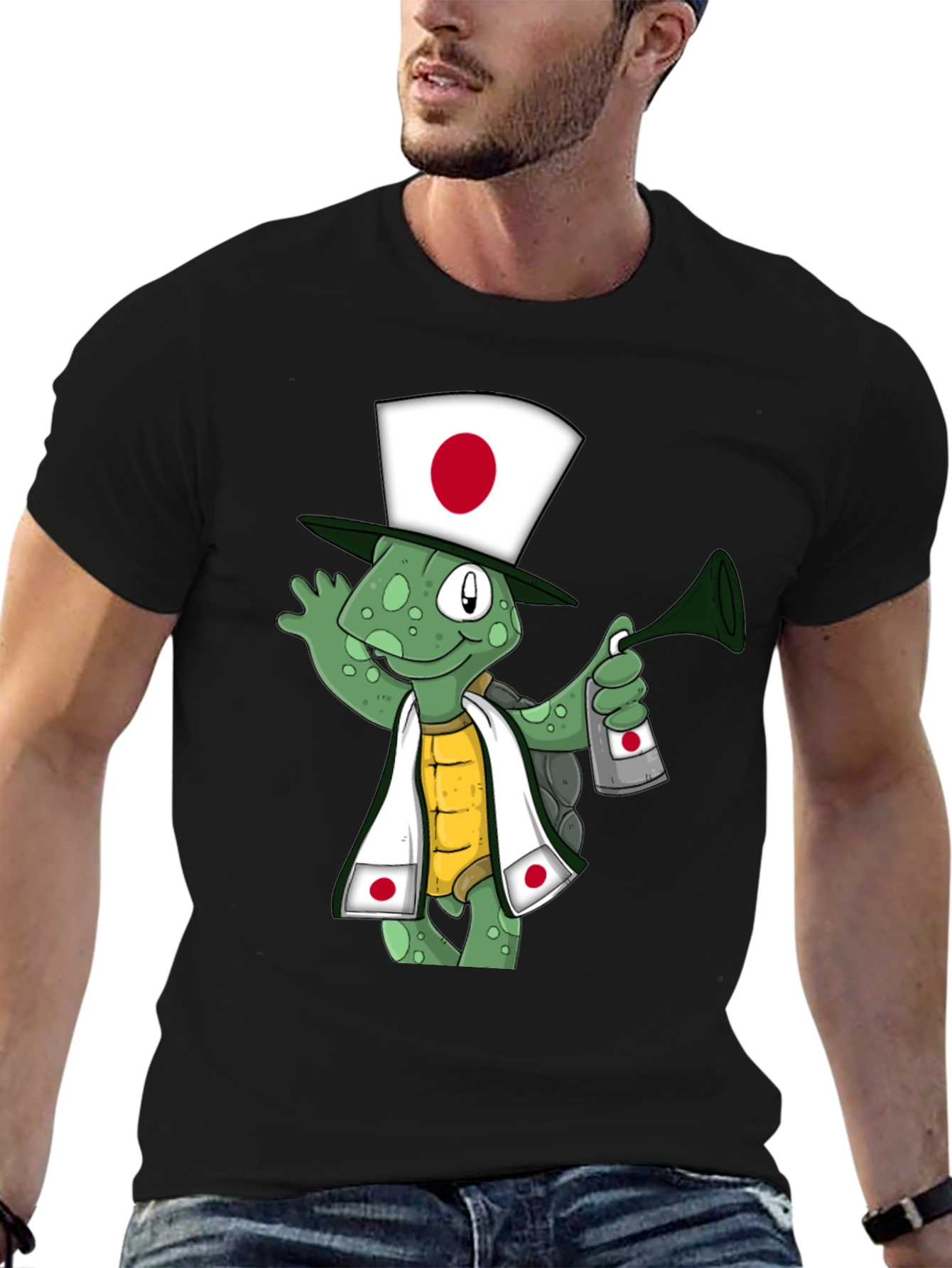 Festive Turtle Graphic Tee