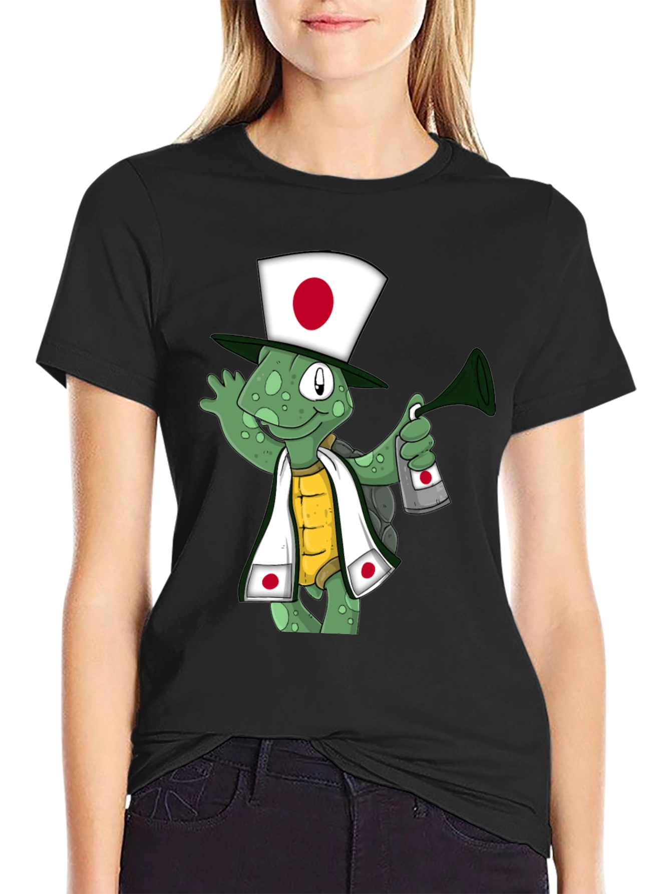 Festive Turtle Graphic Tee