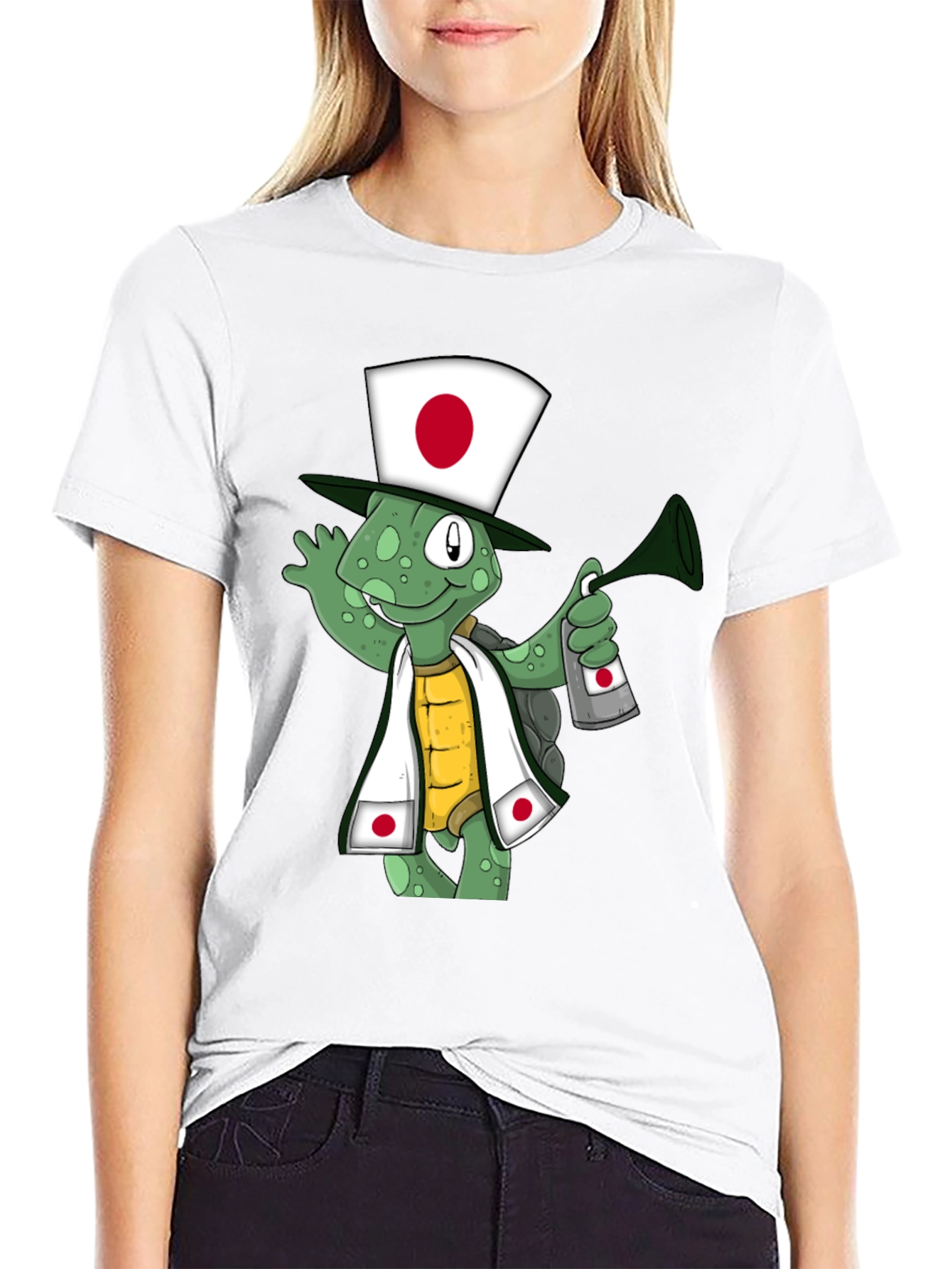Festive Turtle Graphic Tee