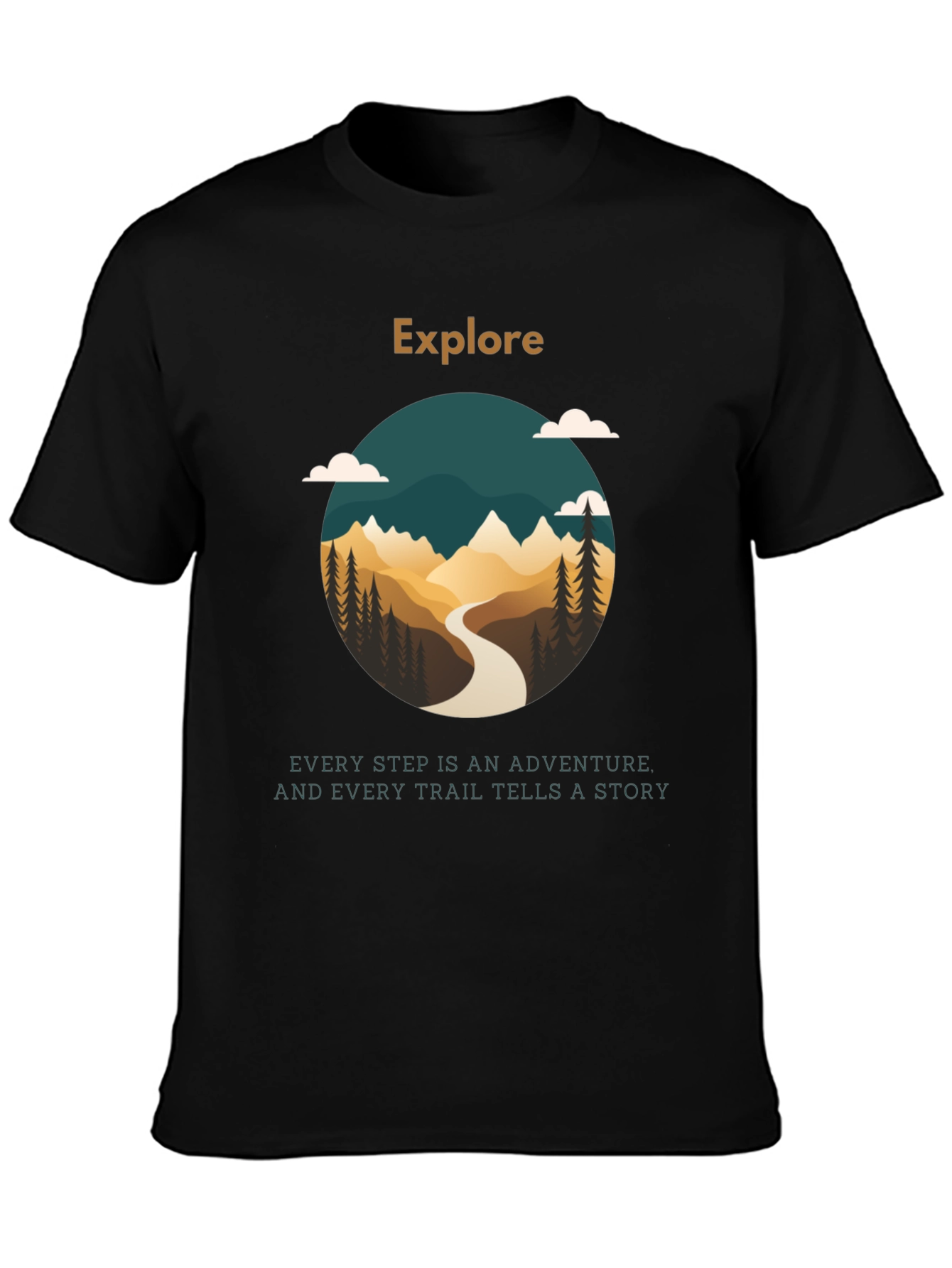 Explore Graphic Tee - Adventure Awaits!