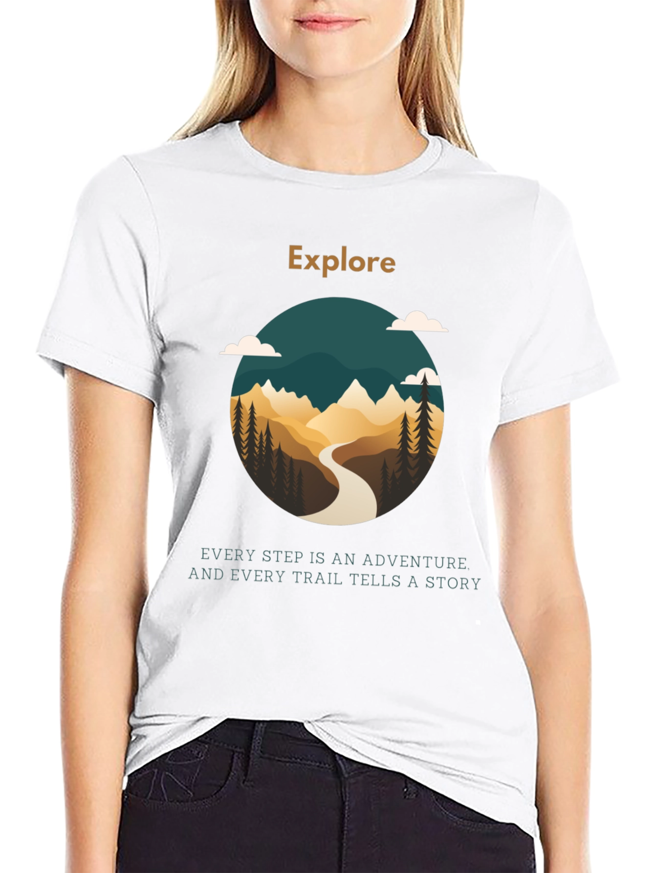 Explore Graphic Tee - Adventure Awaits!