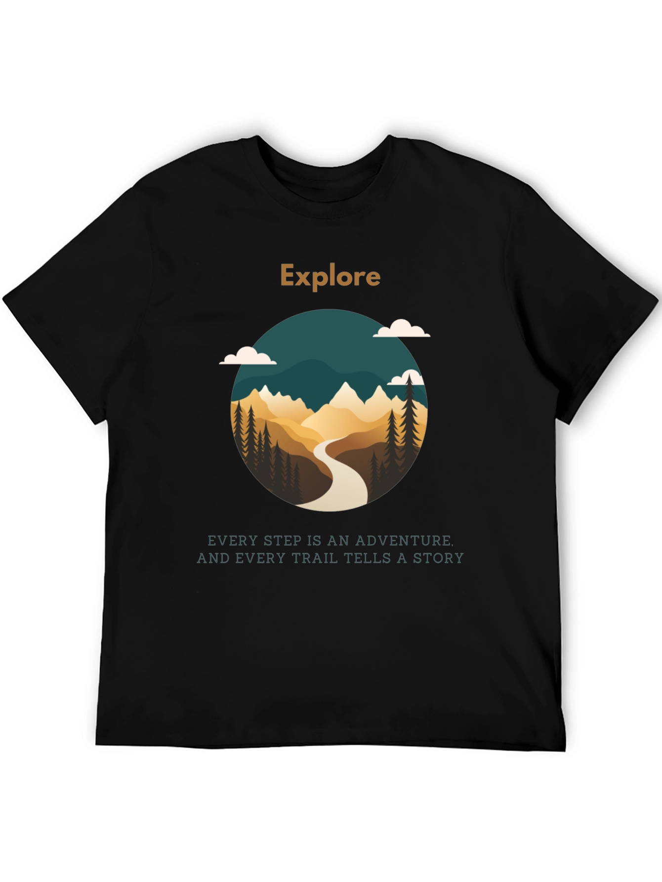 Explore Graphic Tee - Adventure Awaits!