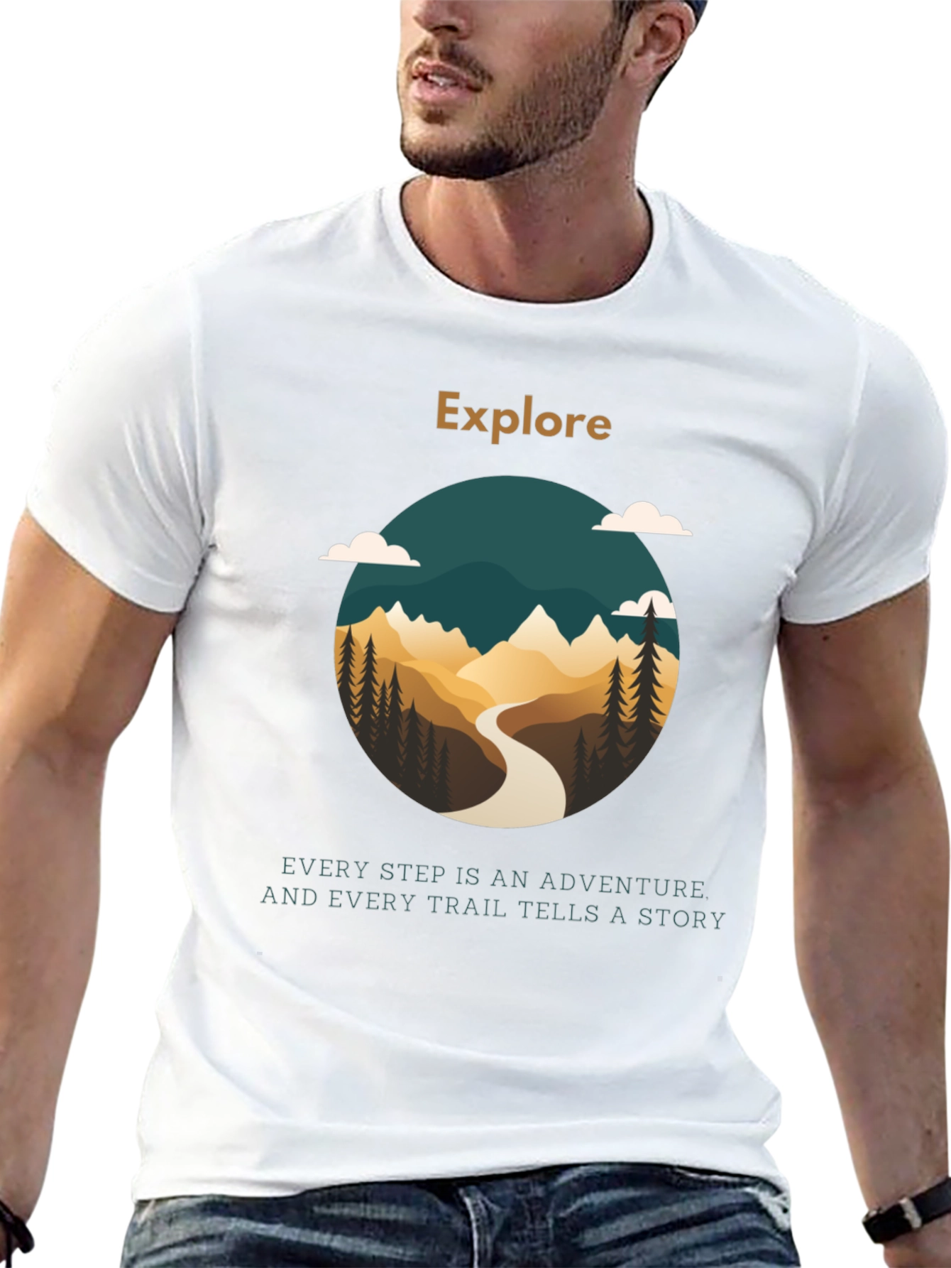 Explore Graphic Tee - Adventure Awaits!