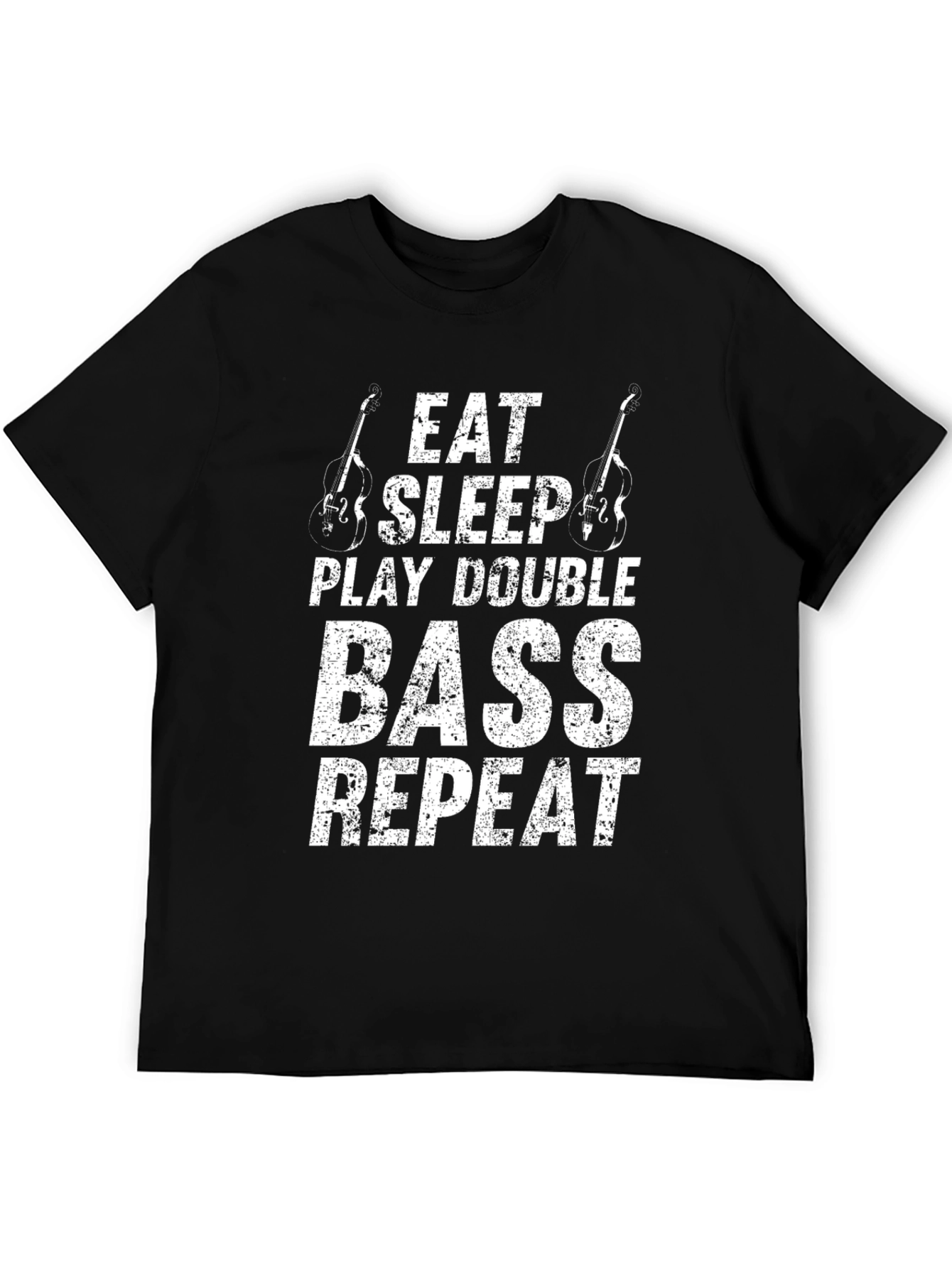 Eat Sleep Play Double Bass Repeat T-Shirt