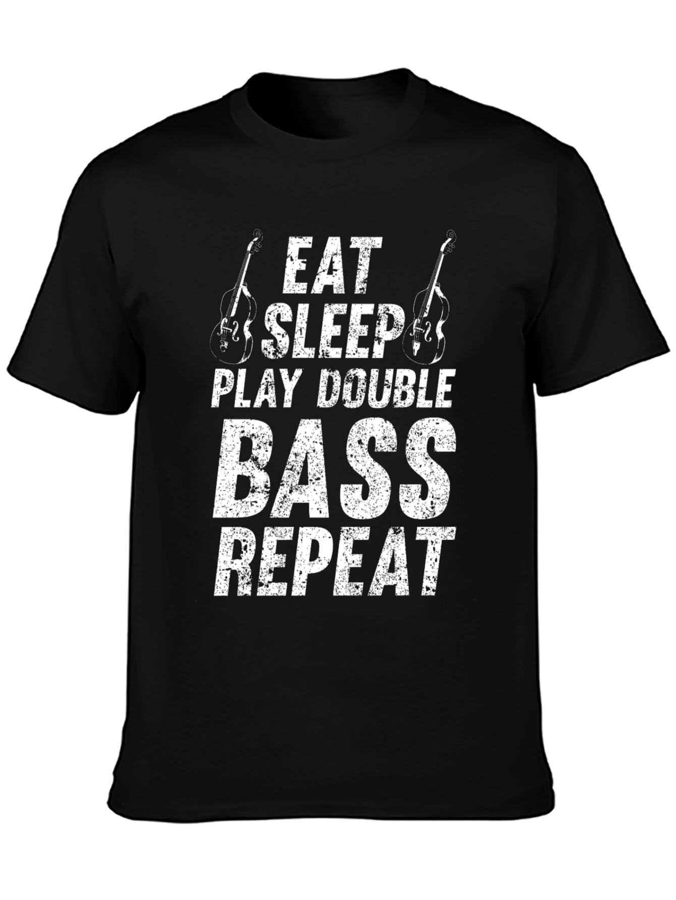 Eat Sleep Play Double Bass Repeat T-Shirt