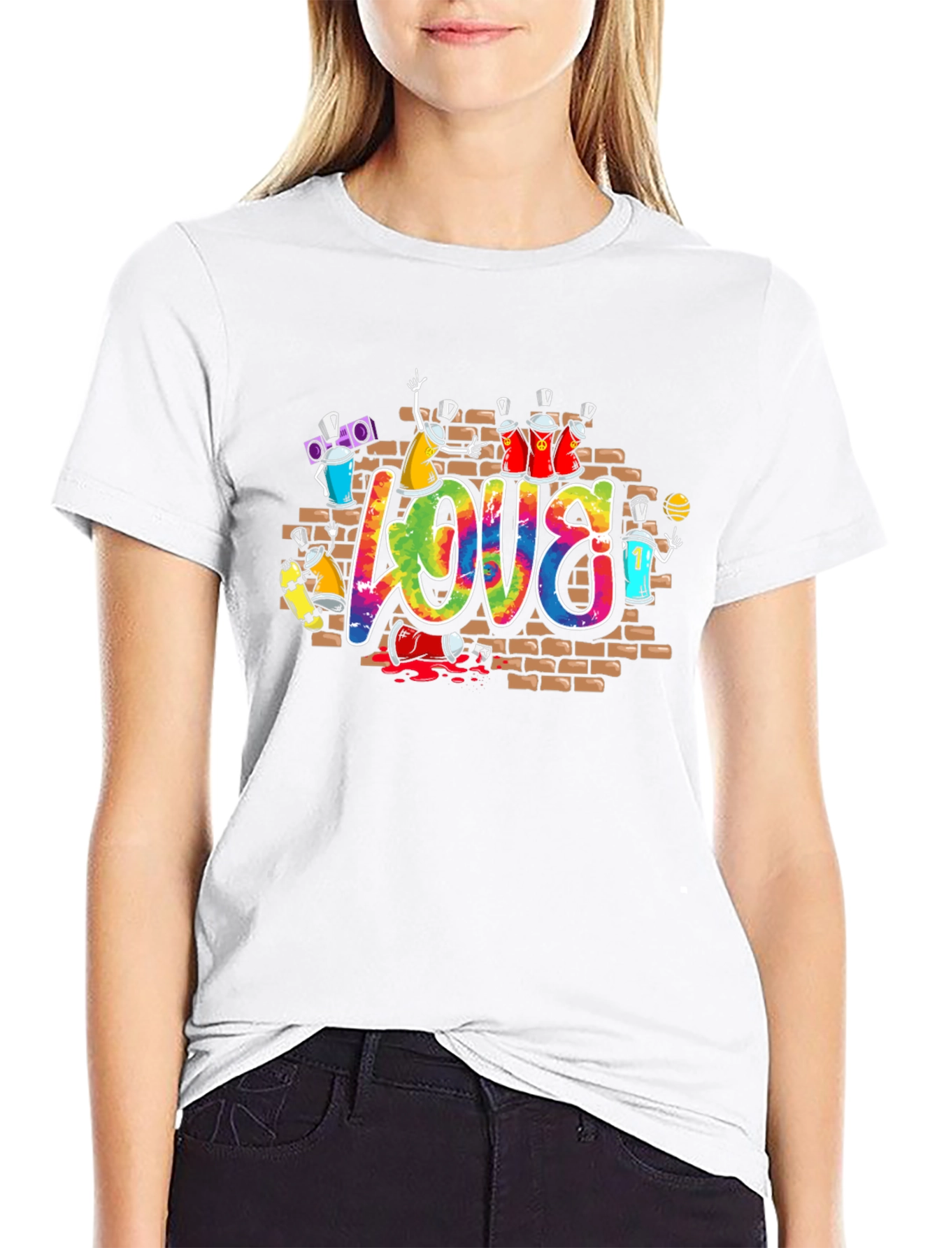 Graffiti LOVE T-Shirt