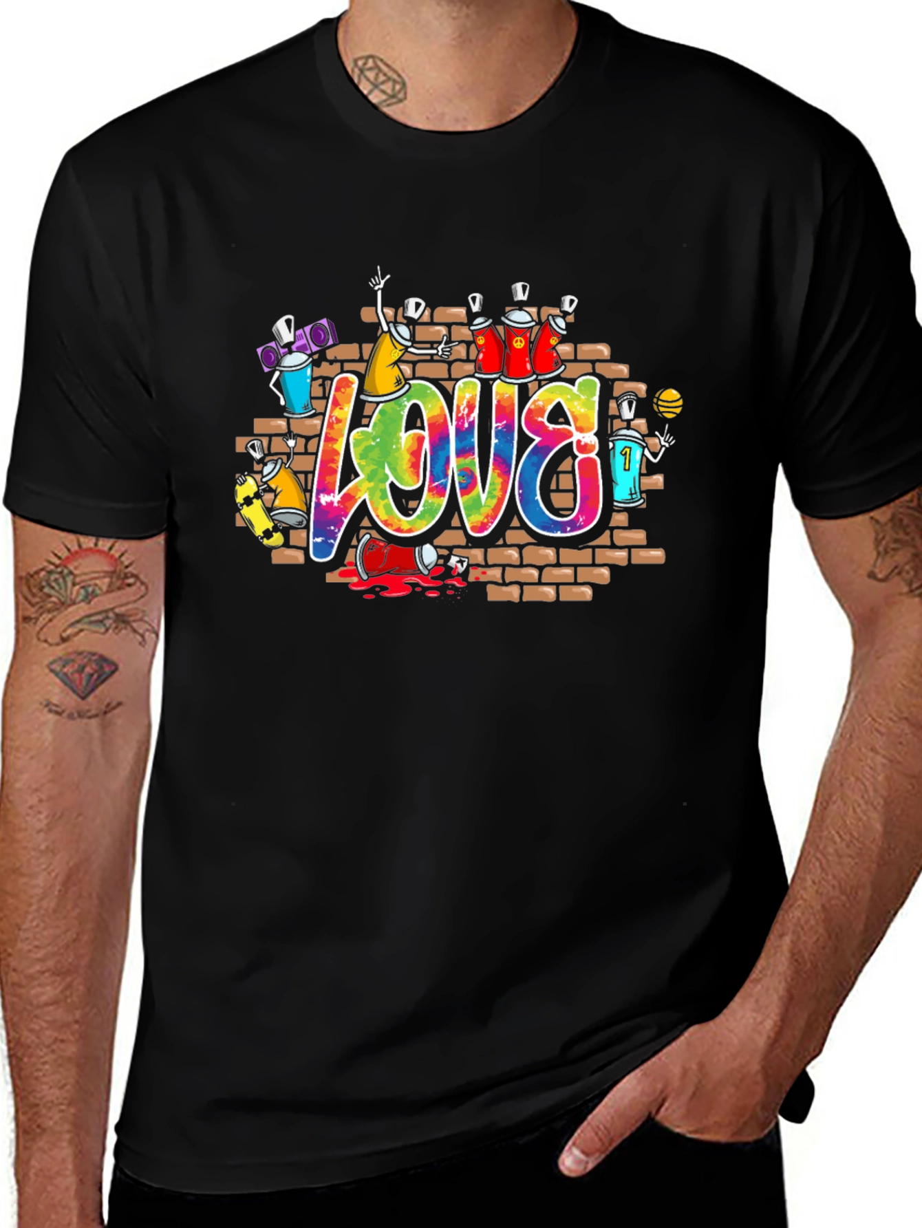 Graffiti LOVE T-Shirt