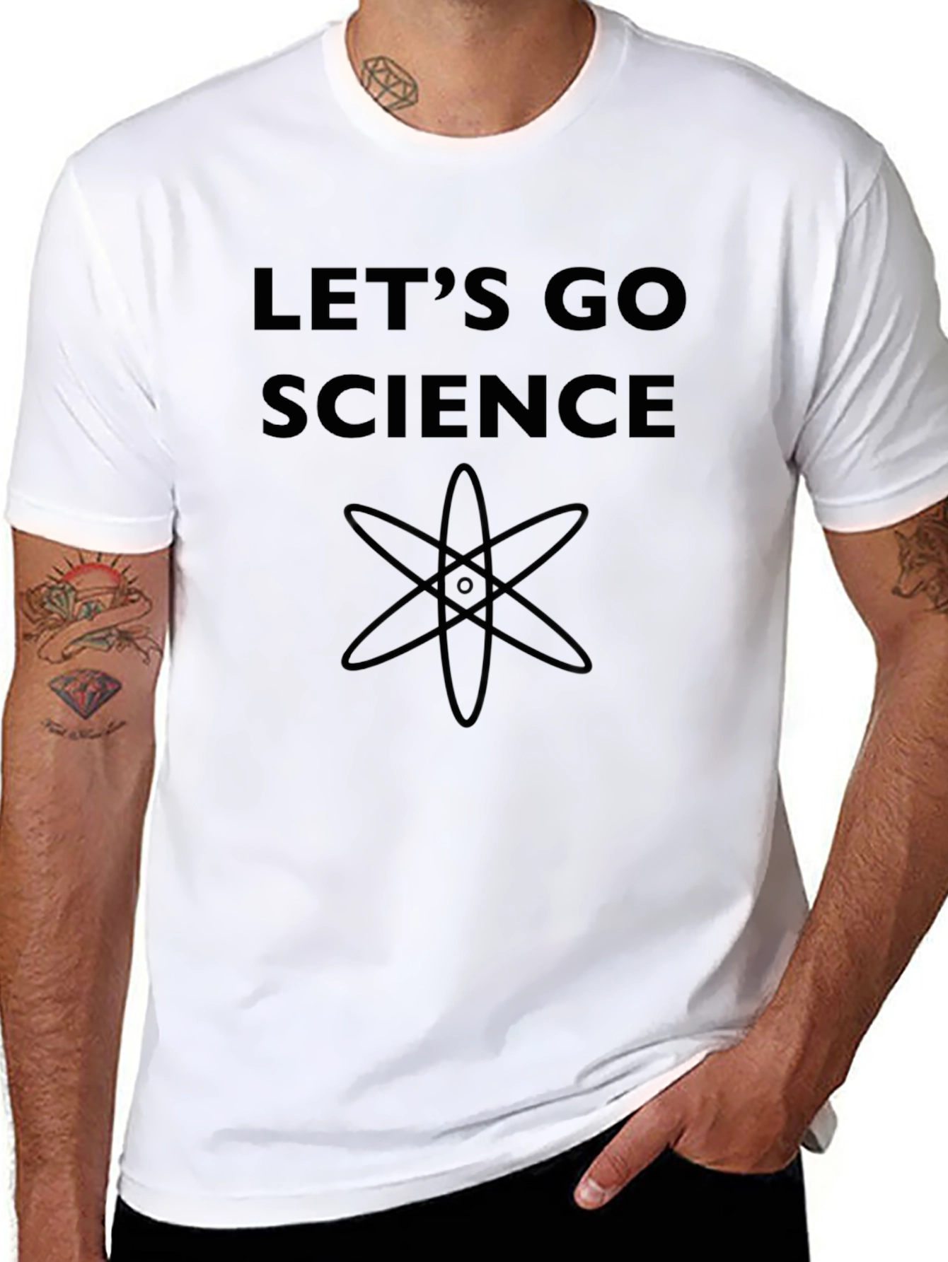 Lets Go Science T-Shirt - Geeky & Stylish