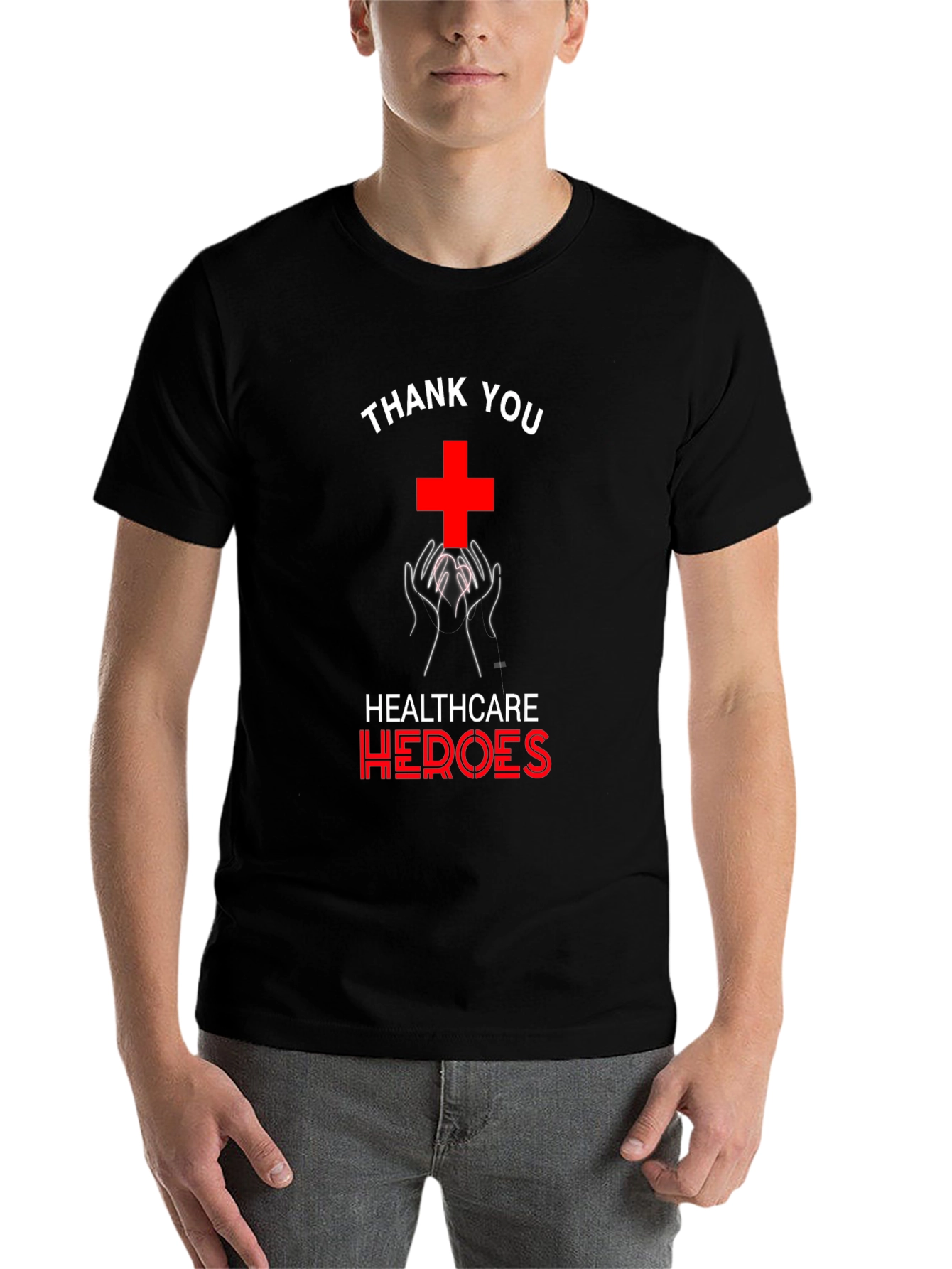 Healthcare Heroes T-Shirt - Thank You Design