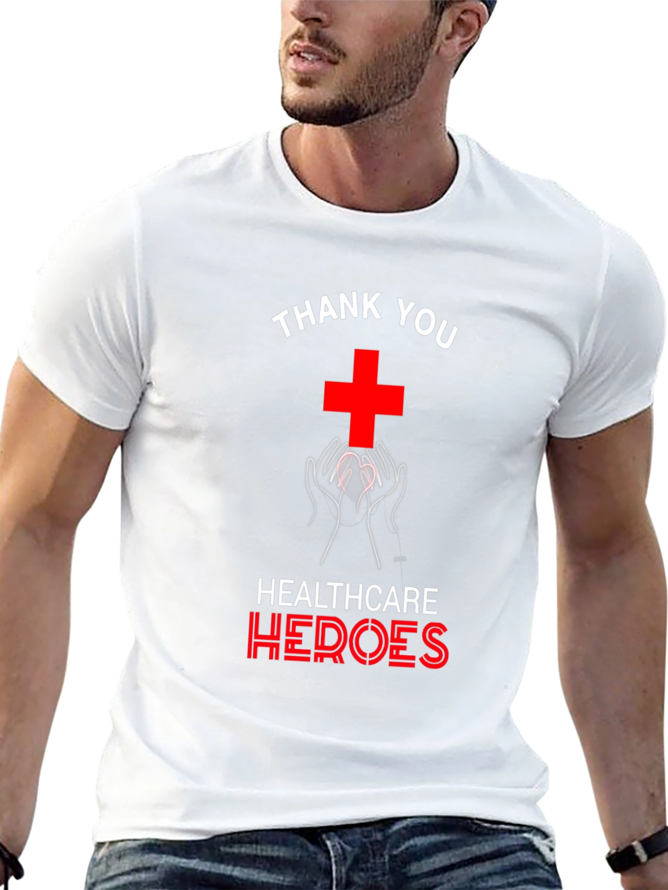 Healthcare Heroes T-Shirt - Thank You Design