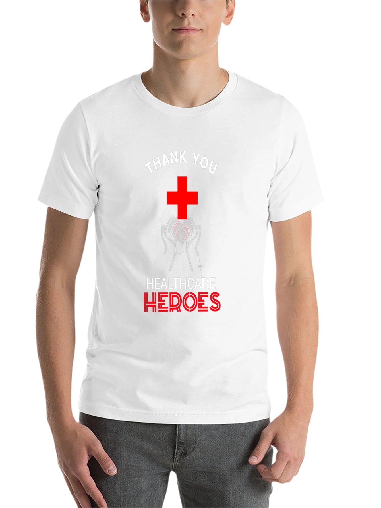 Healthcare Heroes T-Shirt - Thank You Design
