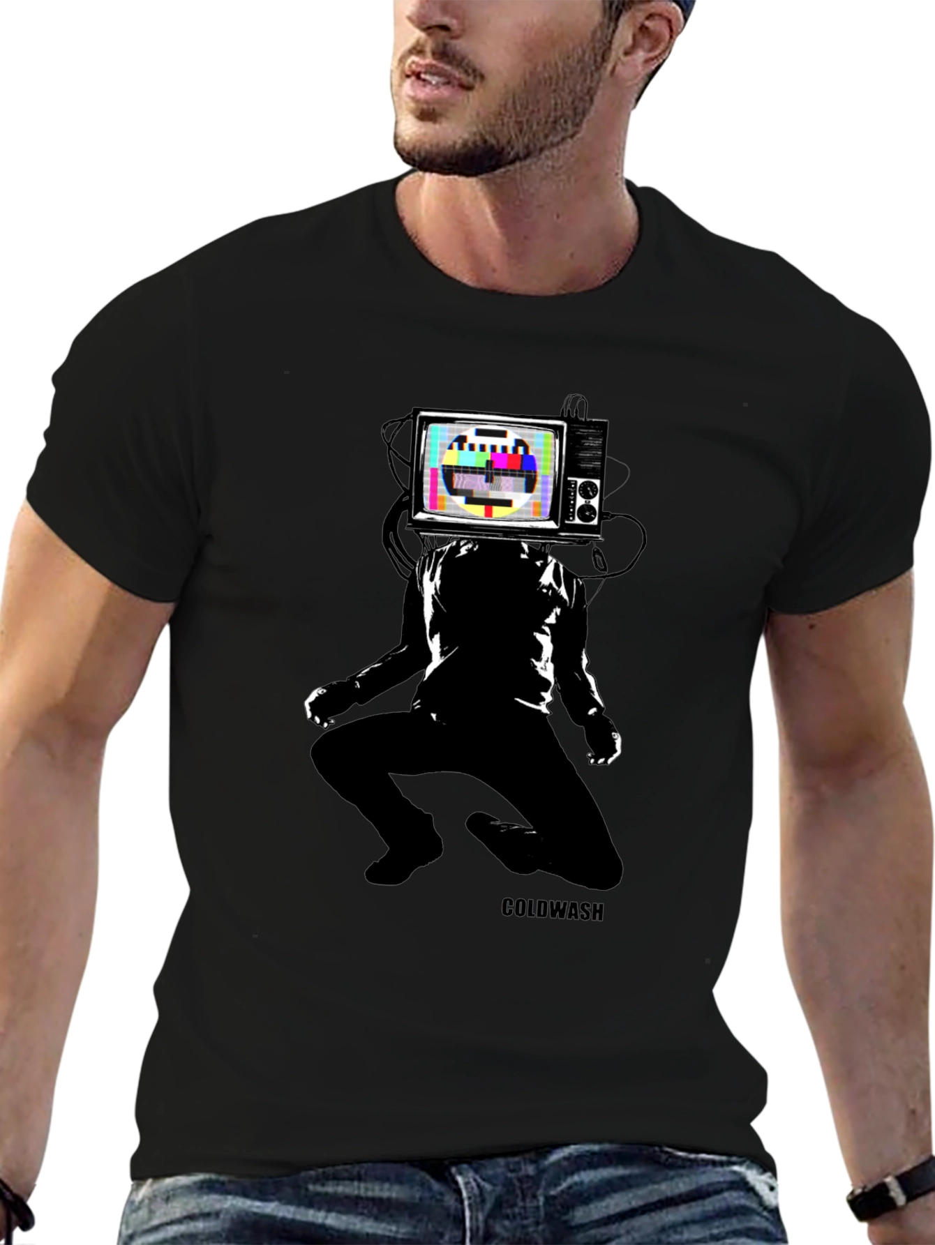 TV Head T-Shirt - Coldwash