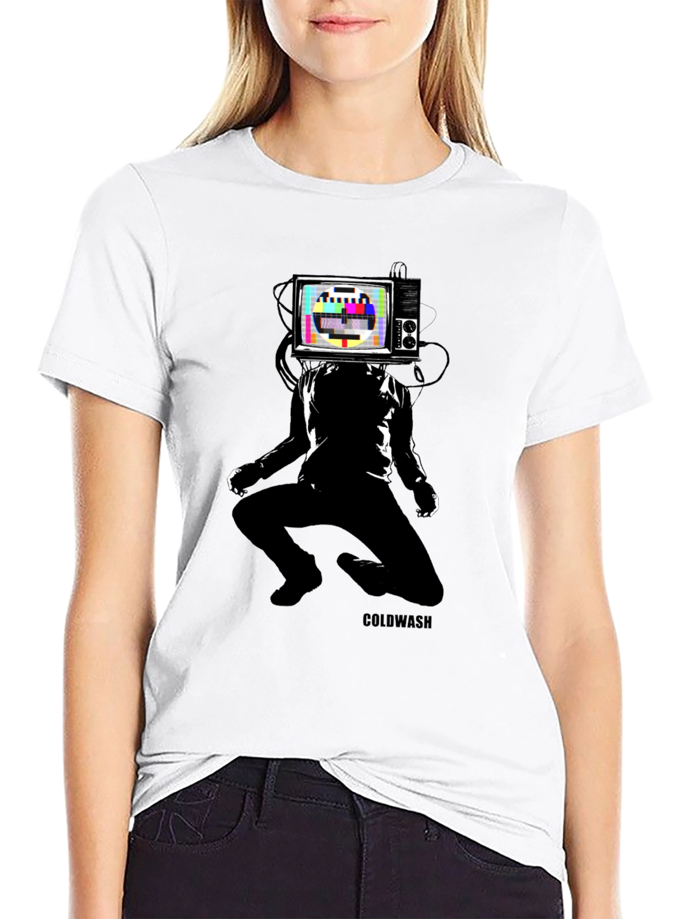 TV Head T-Shirt - Coldwash