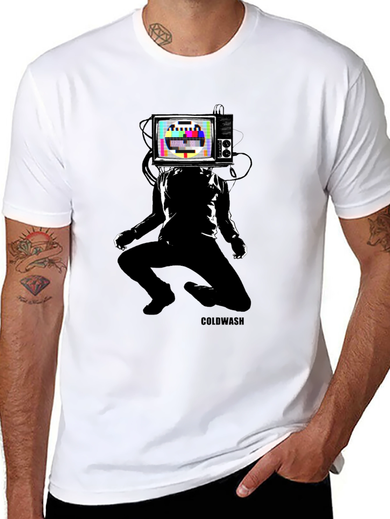 TV Head T-Shirt - Coldwash