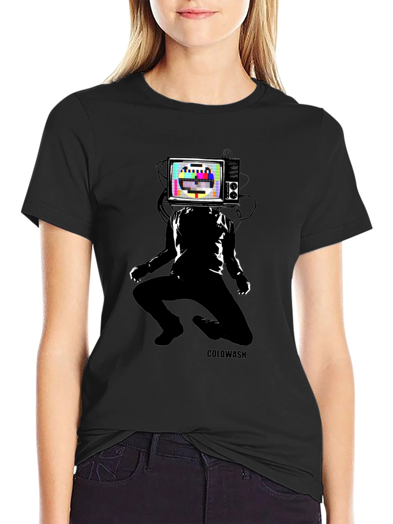 TV Head T-Shirt - Coldwash