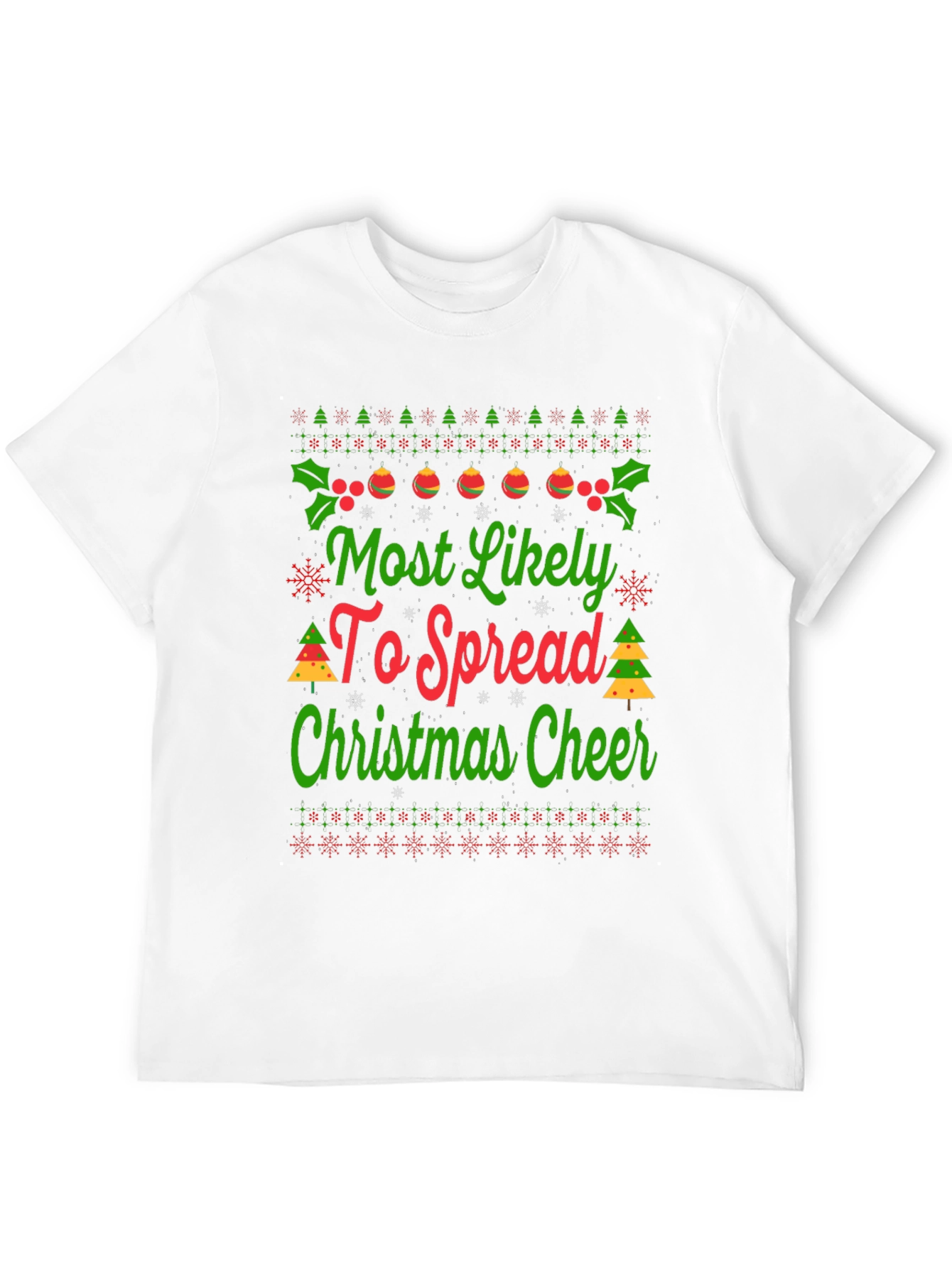Funny Christmas Cheer Graphic Tee