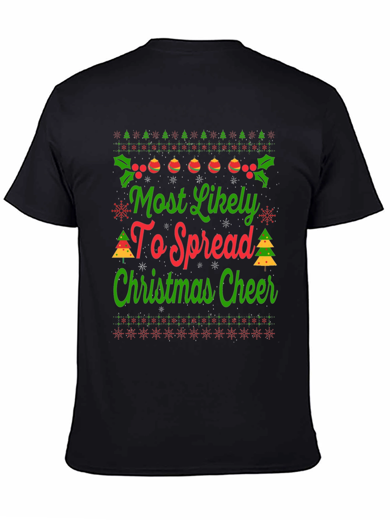 Funny Christmas Cheer Graphic Tee