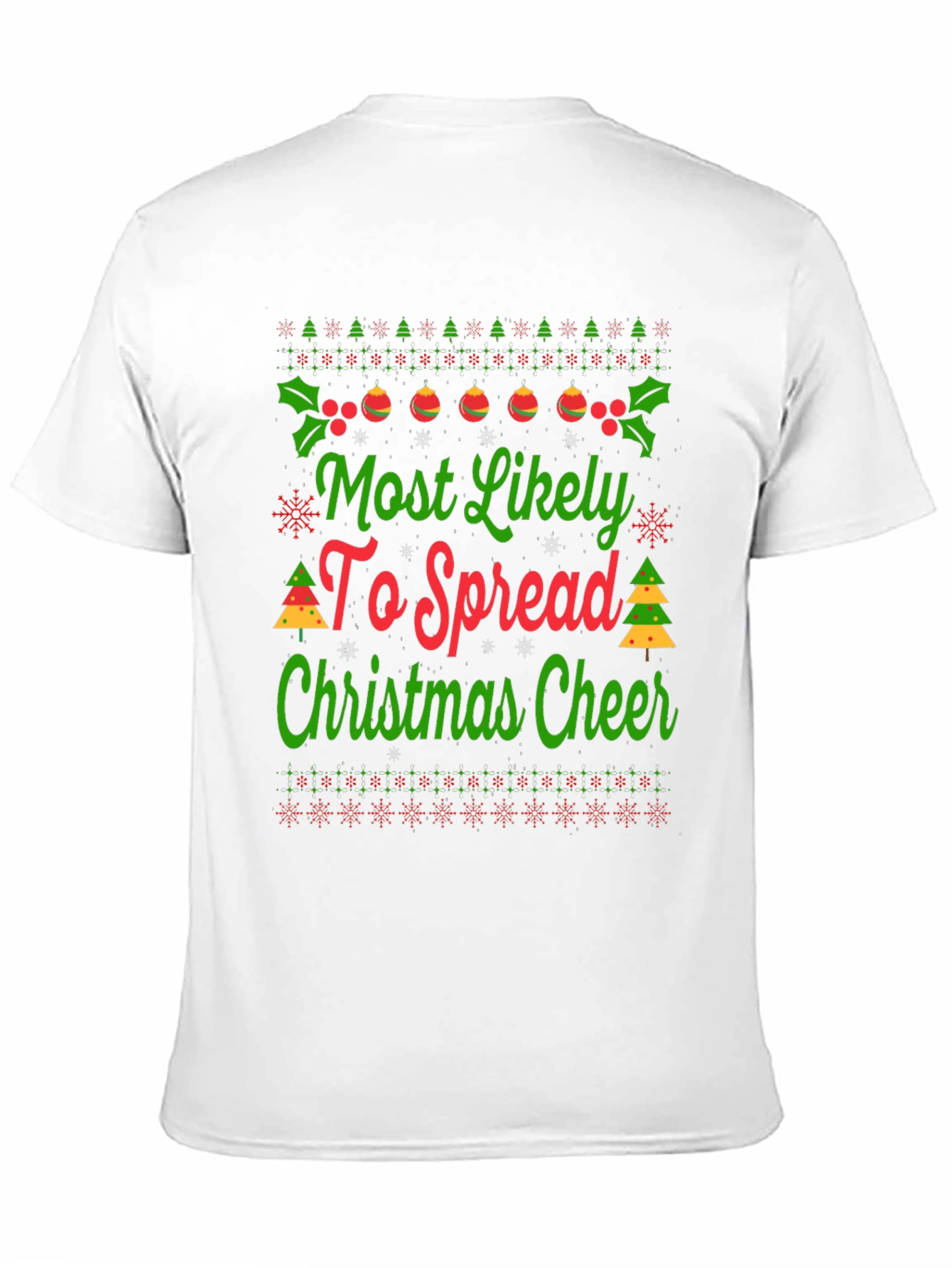 Funny Christmas Cheer Graphic Tee