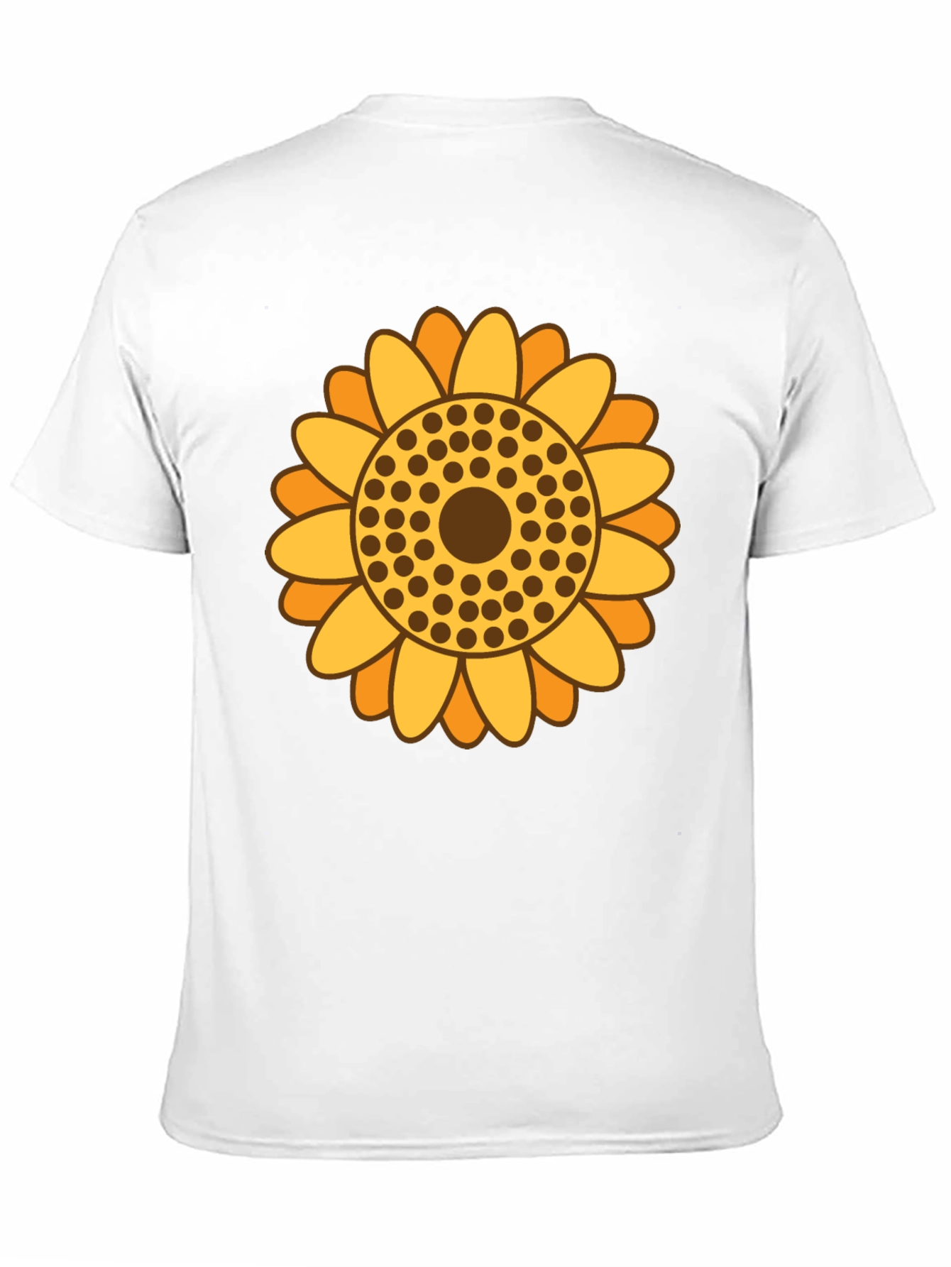 Sunflower Graphic Tee - Retro Style