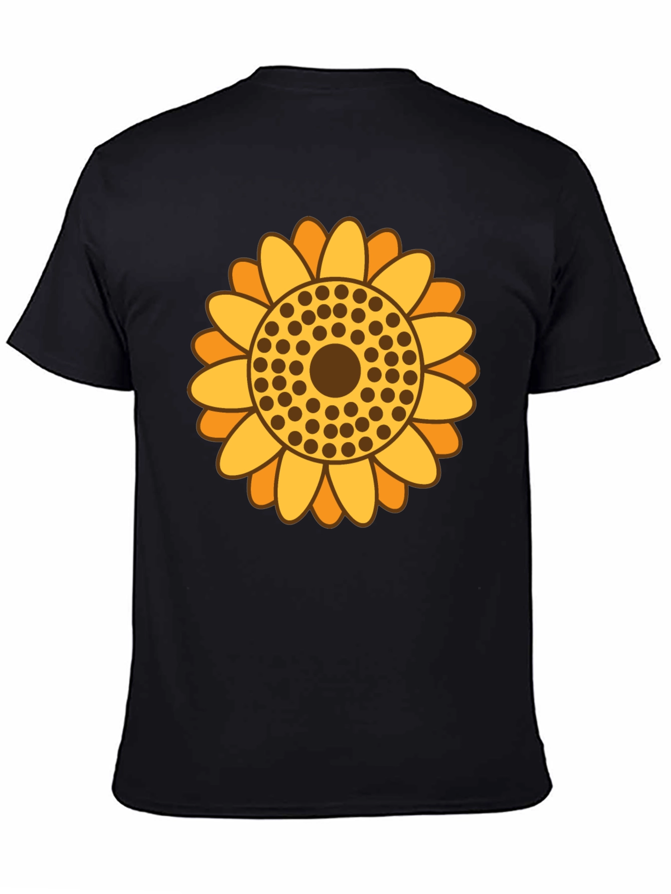 Sunflower Graphic Tee - Retro Style