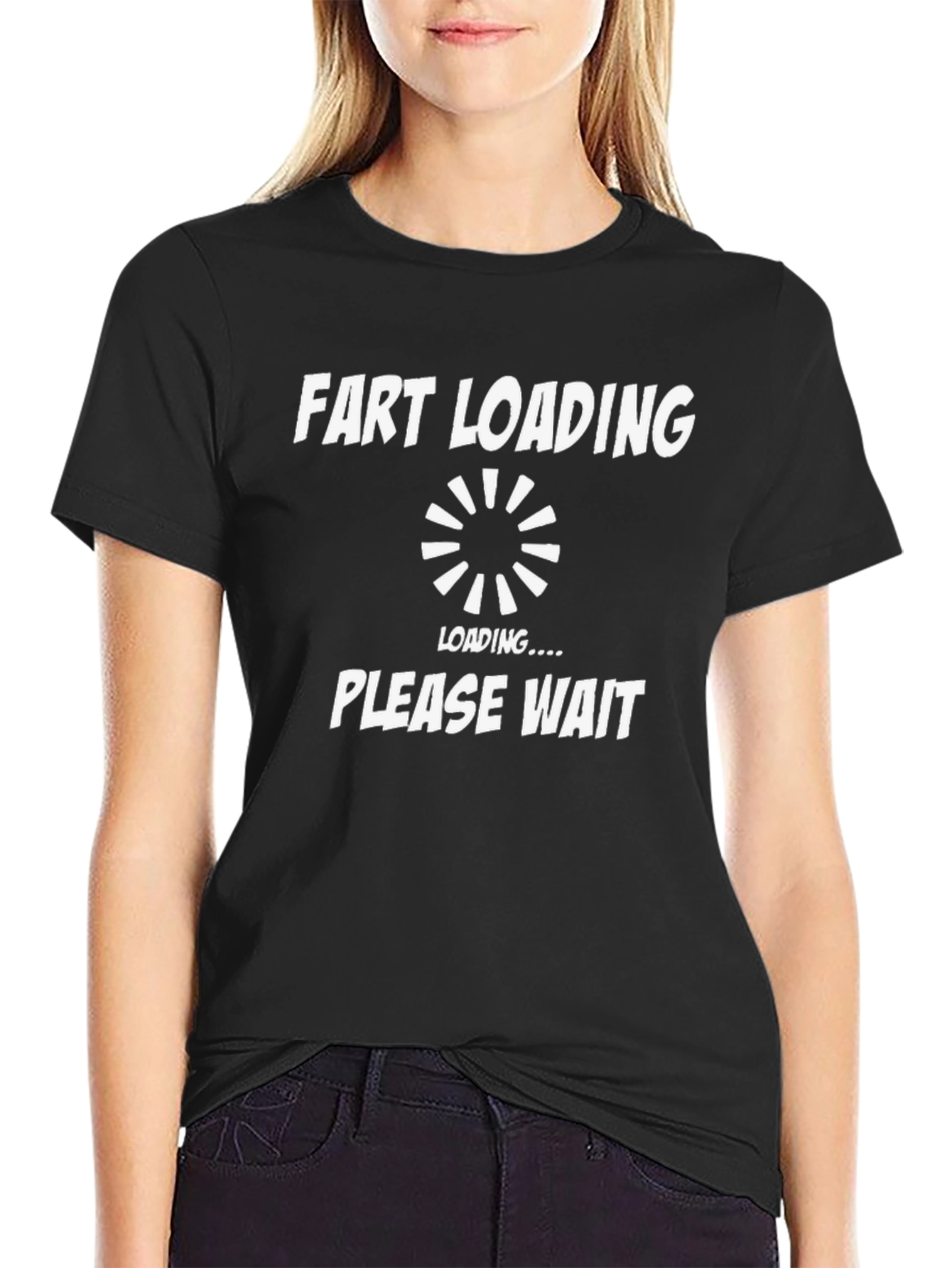 Fart Loading Funny Graphic T-Shirt