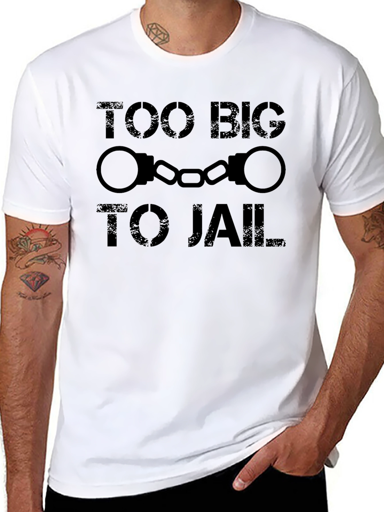 Too Big To Jail Graphic Tee