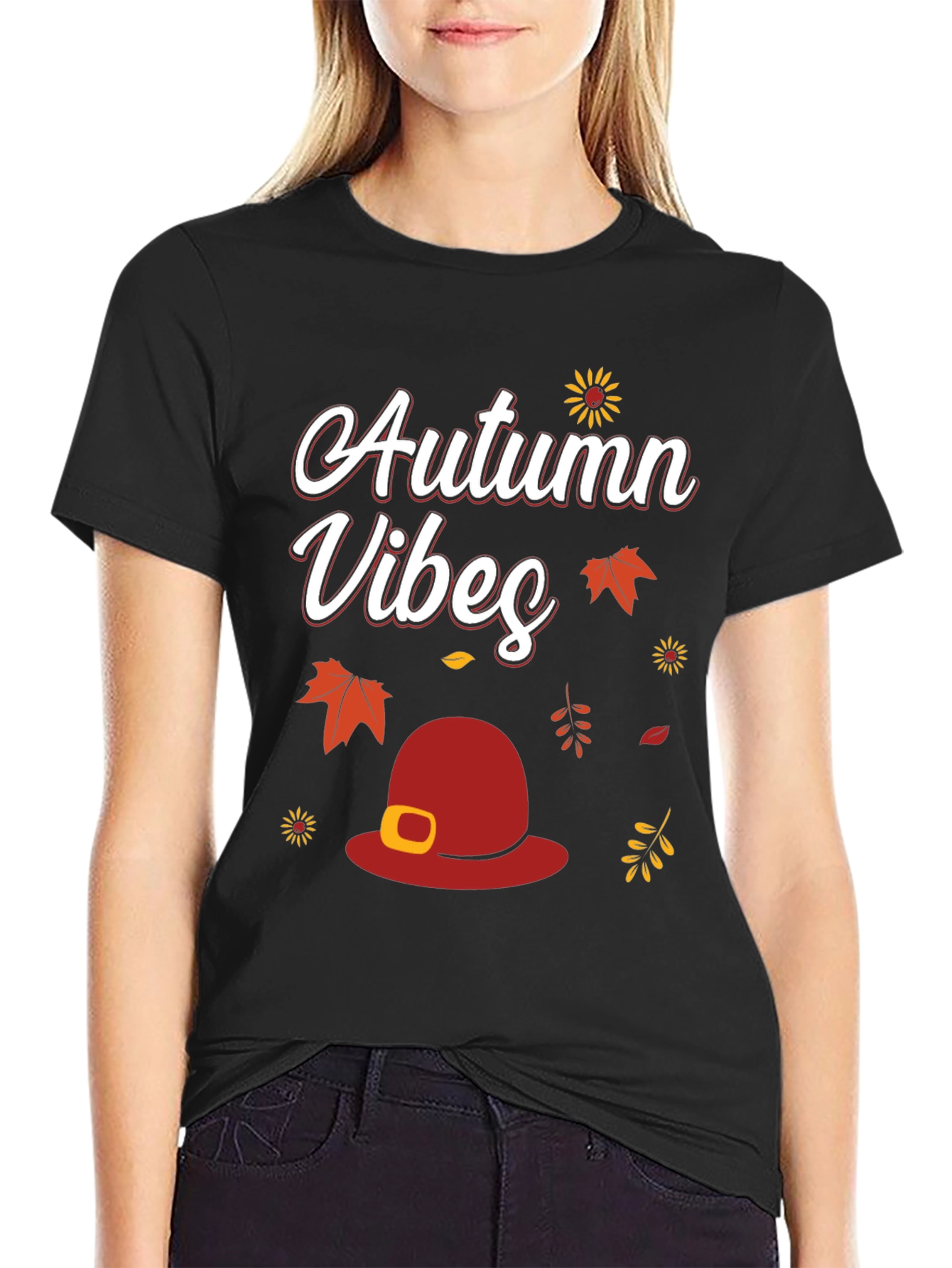 Autumn Vibes Thanksgiving T-Shirt