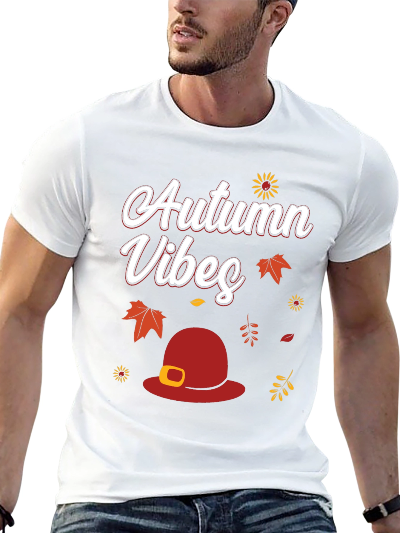 Autumn Vibes Thanksgiving T-Shirt