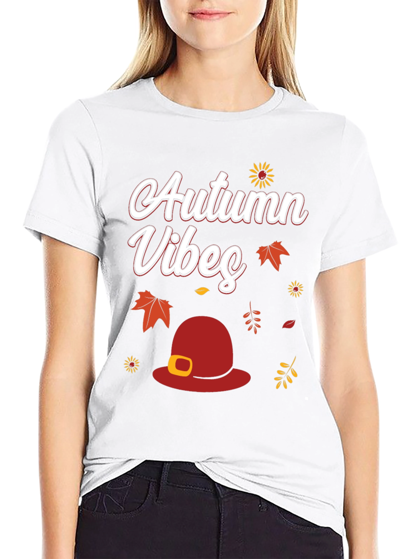 Autumn Vibes Thanksgiving T-Shirt