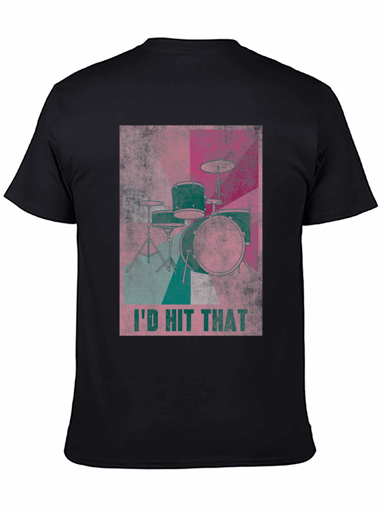 Id Hit That Drum Set Graphic Tee