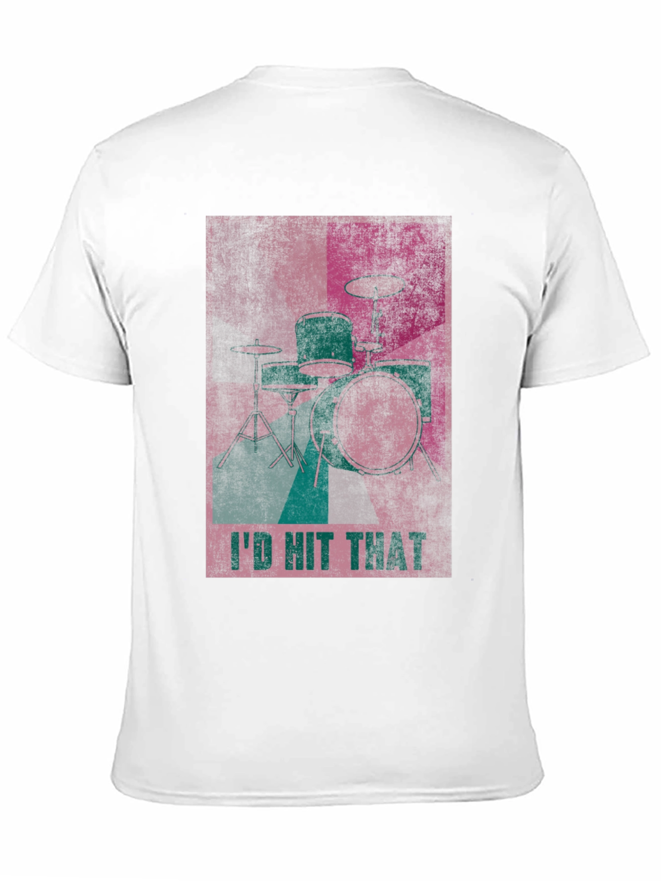 Id Hit That Drum Set Graphic Tee