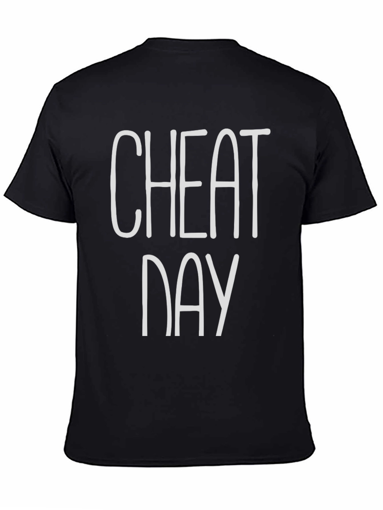 Cheat Day Black Graphic Tee