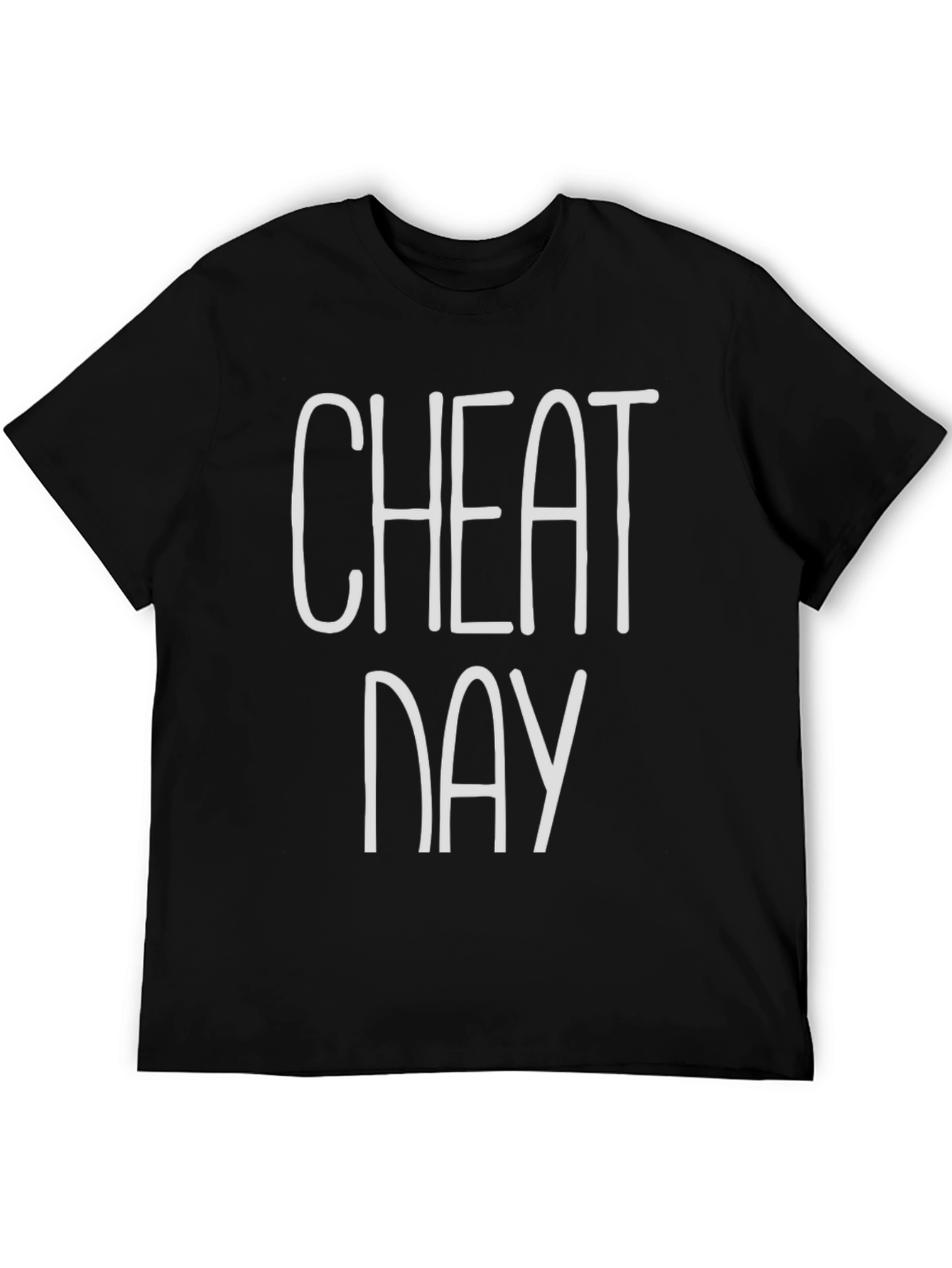 Cheat Day Black Graphic Tee