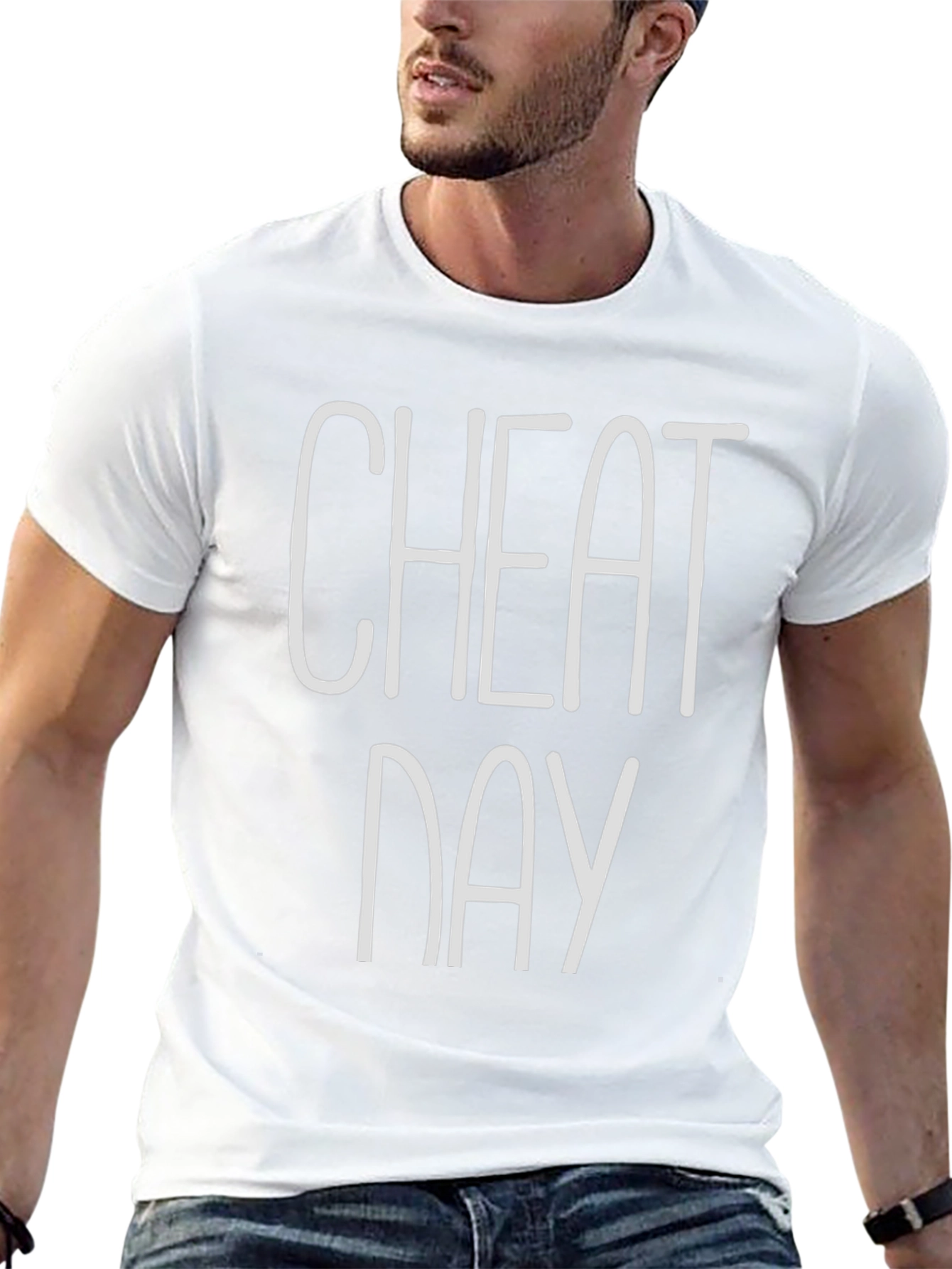 Cheat Day Black Graphic Tee
