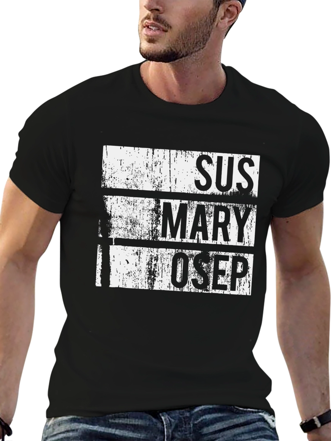 SUS MARY OSEP Graphic T-Shirt