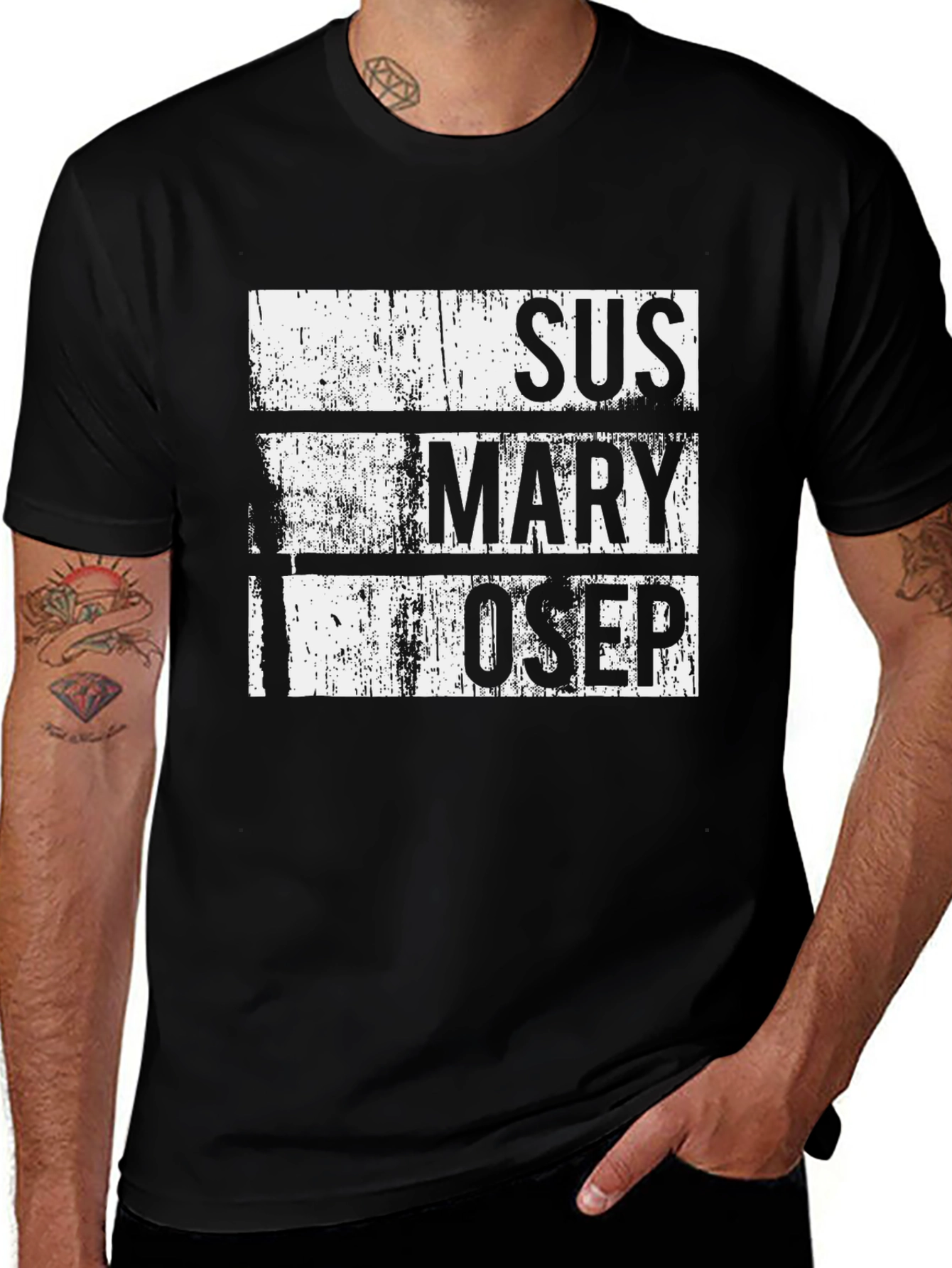 SUS MARY OSEP Graphic T-Shirt