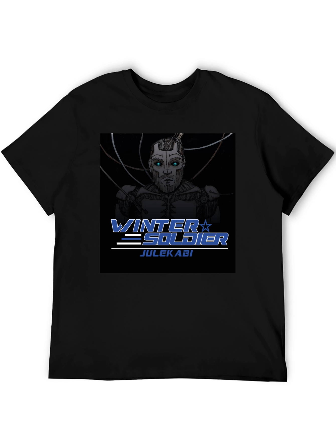 Winter Soldier Julekabi Black T-Shirt