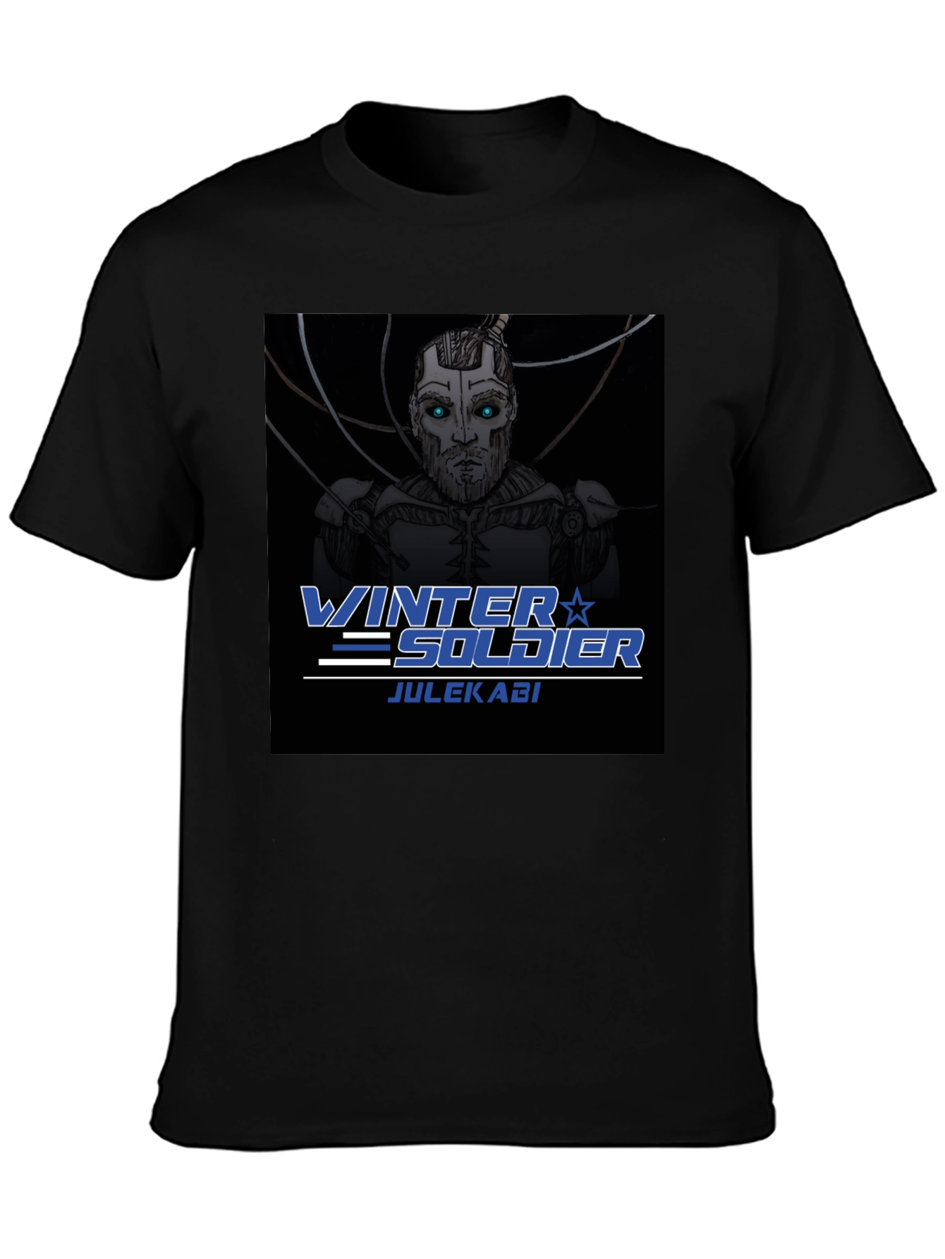 Winter Soldier Julekabi Black T-Shirt