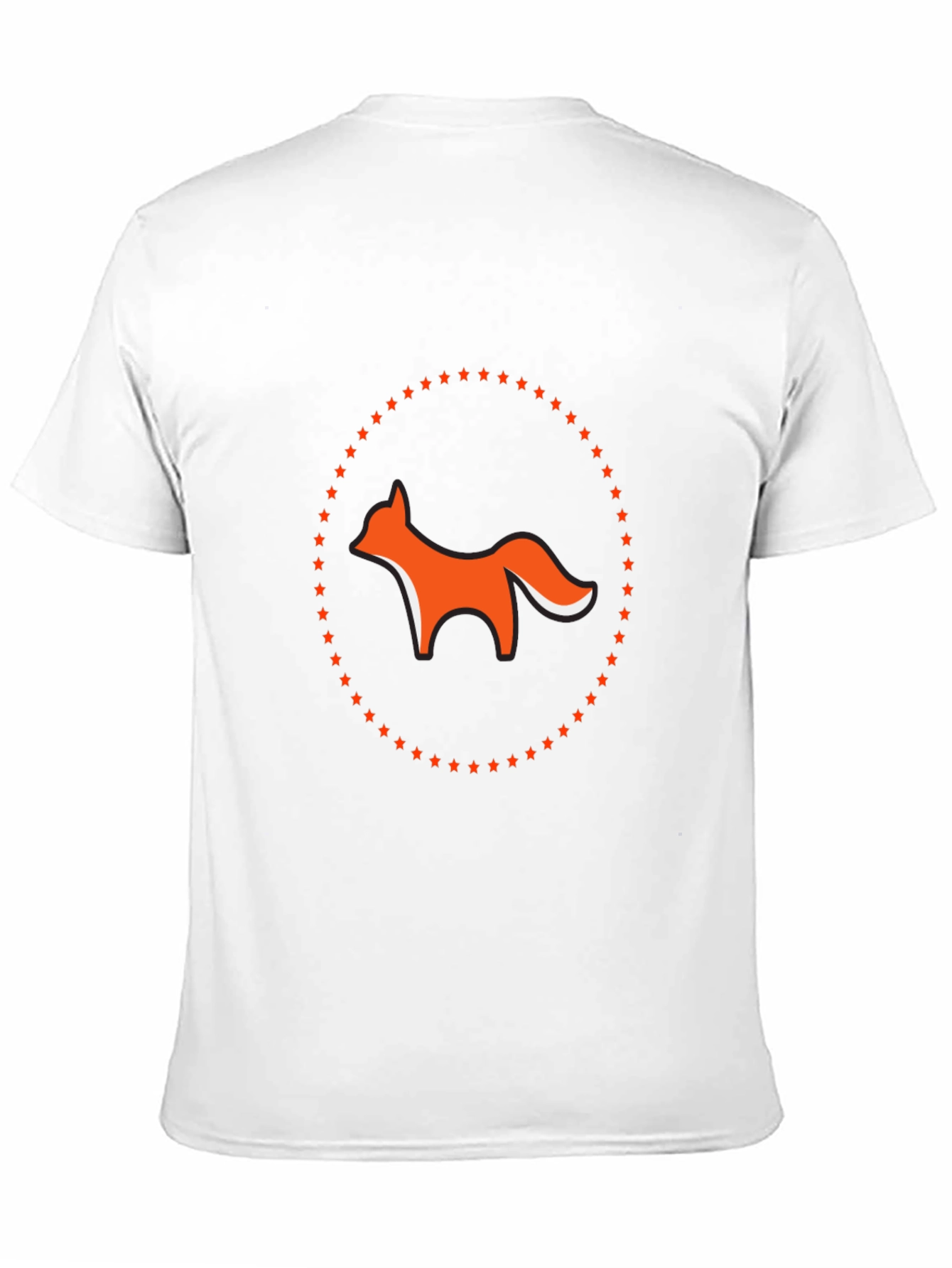 Fox & Stars Graphic Tee - Cool Casual Style