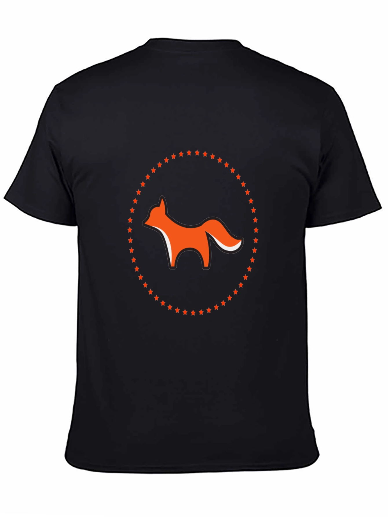 Fox & Stars Graphic Tee - Cool Casual Style