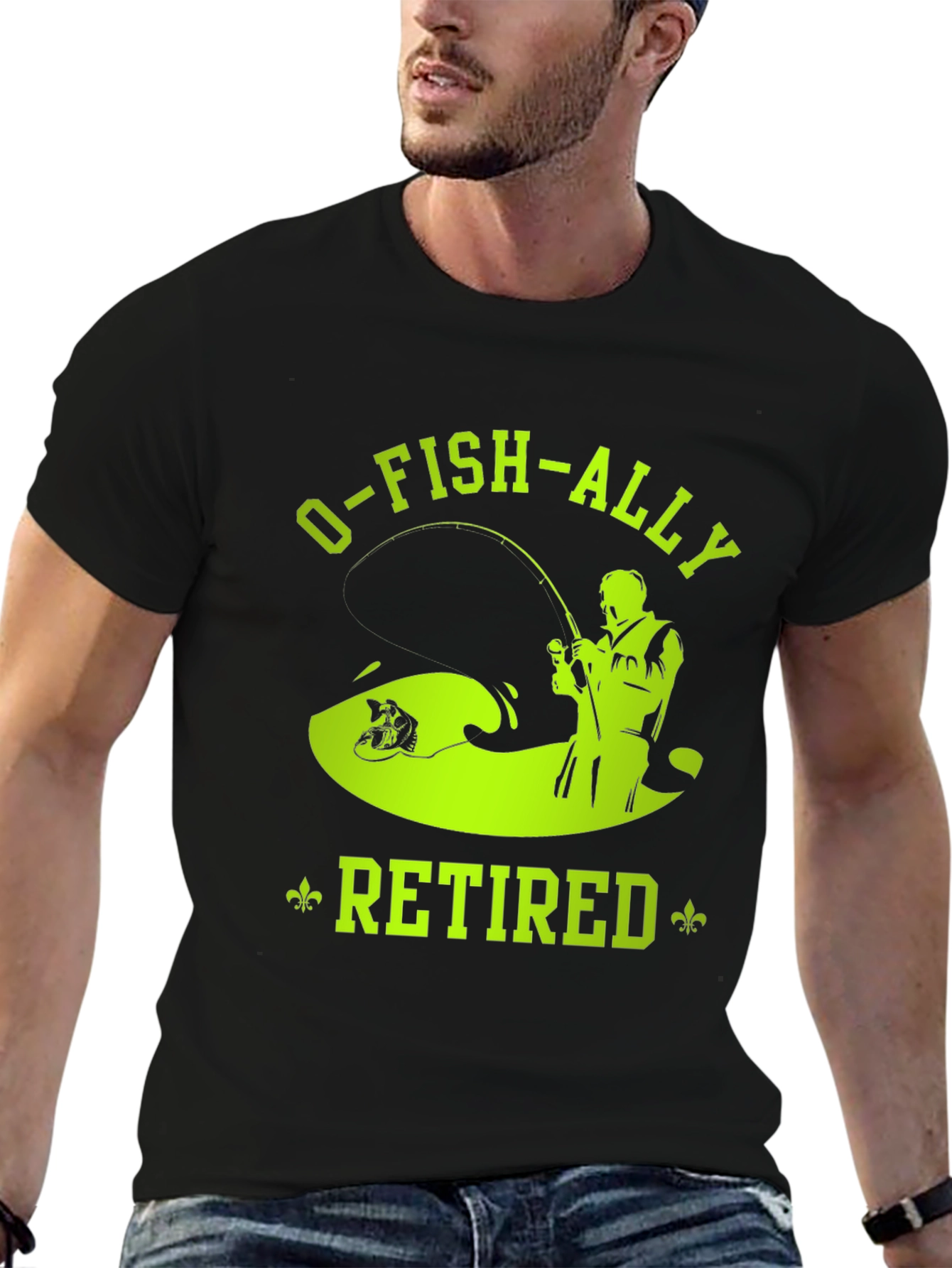 O-FISH-ALLY Retired Graphic T-Shirt